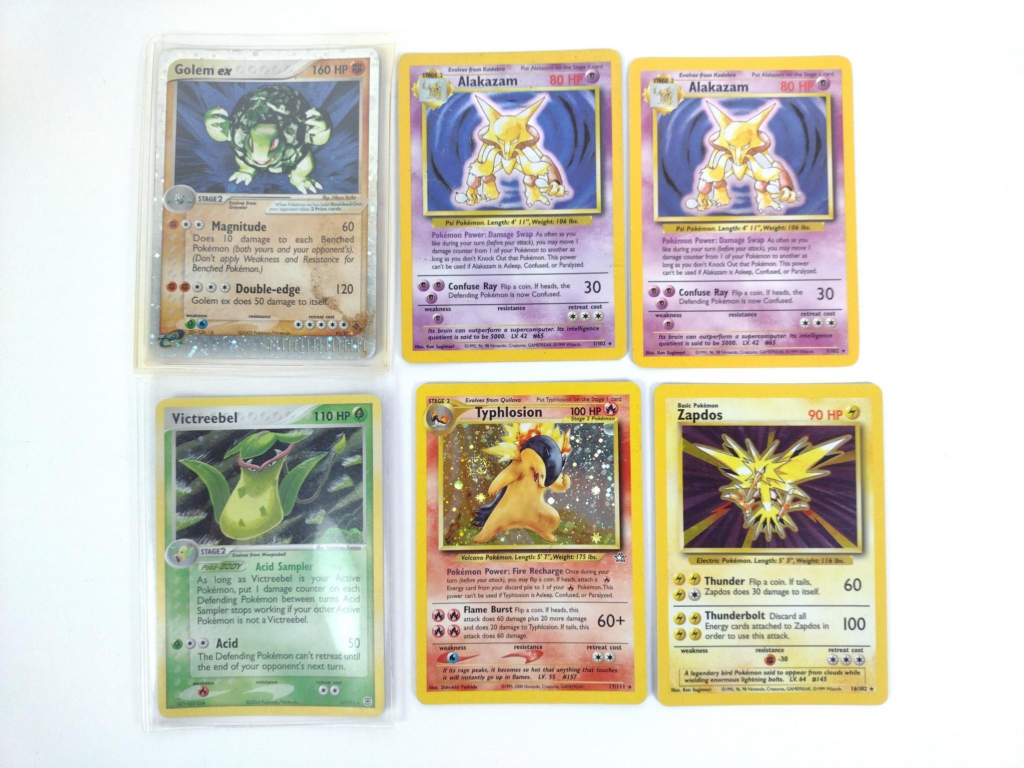 Pokemon Cards Incl. Typhlosion Neo Genesis 17/111