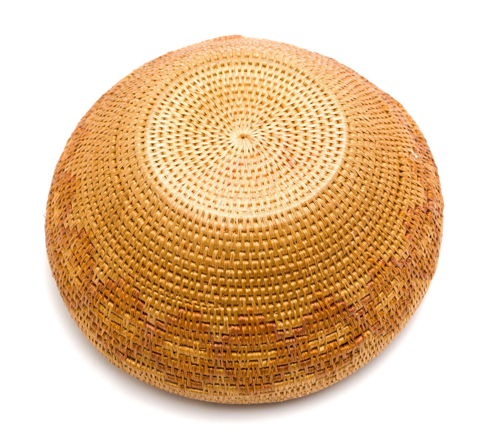 Native American Basket & Native American Bowl