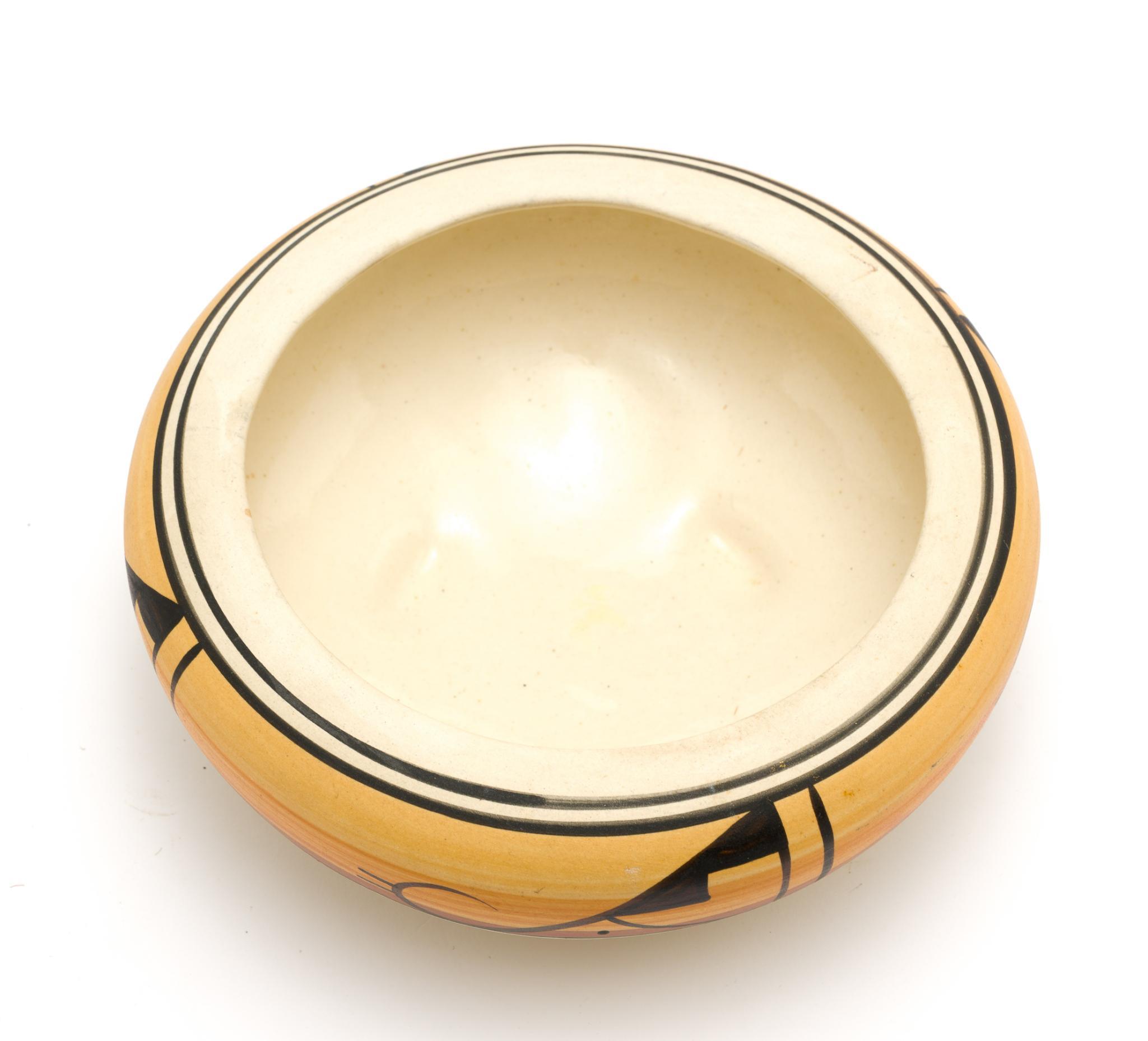 Native American Basket & Native American Bowl