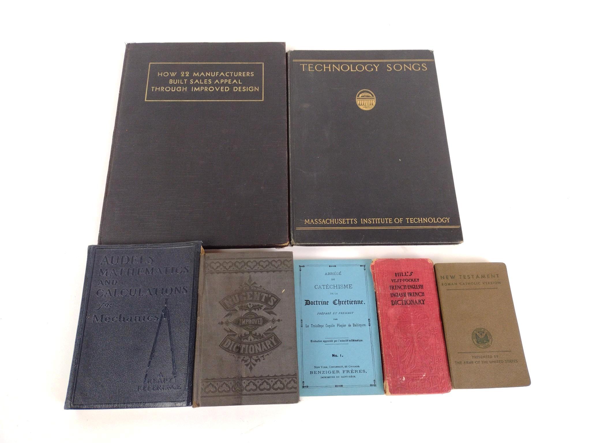 25 Antique Books & Pamphlets Incl. Voltaire