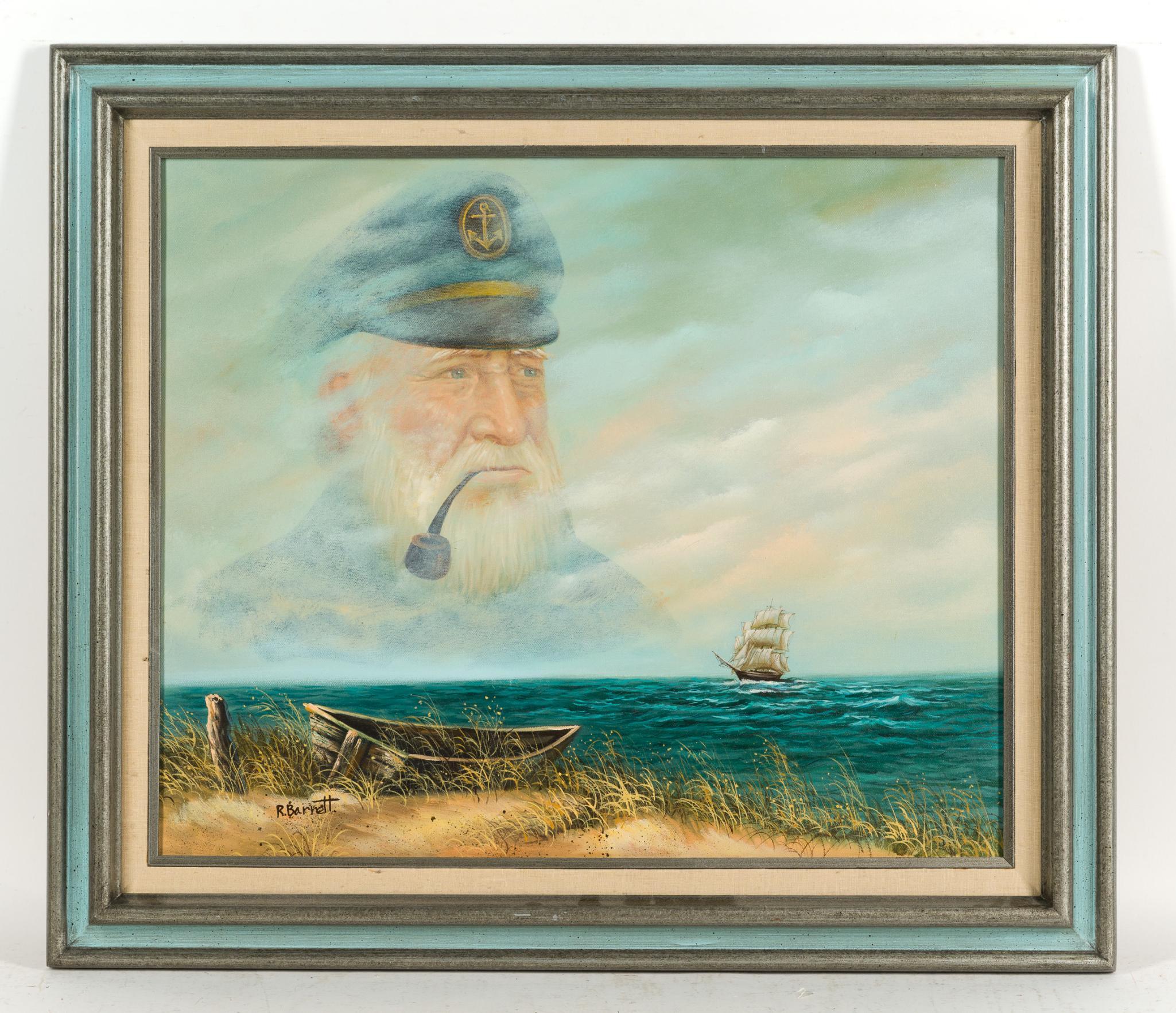 4 Decorative Landscape & Coastal Paintings