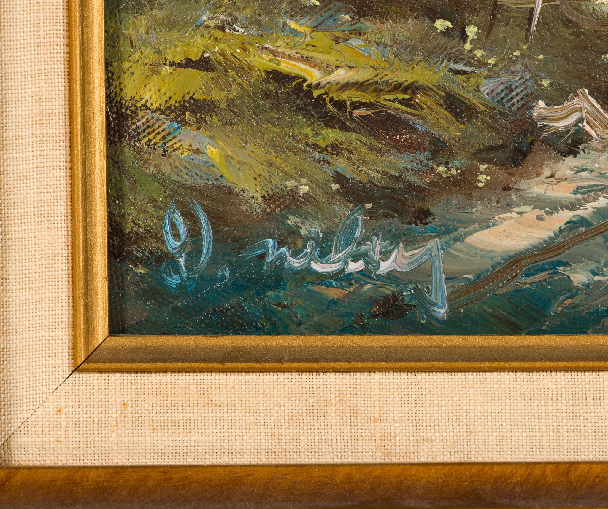 4 Decorative Landscape & Coastal Paintings
