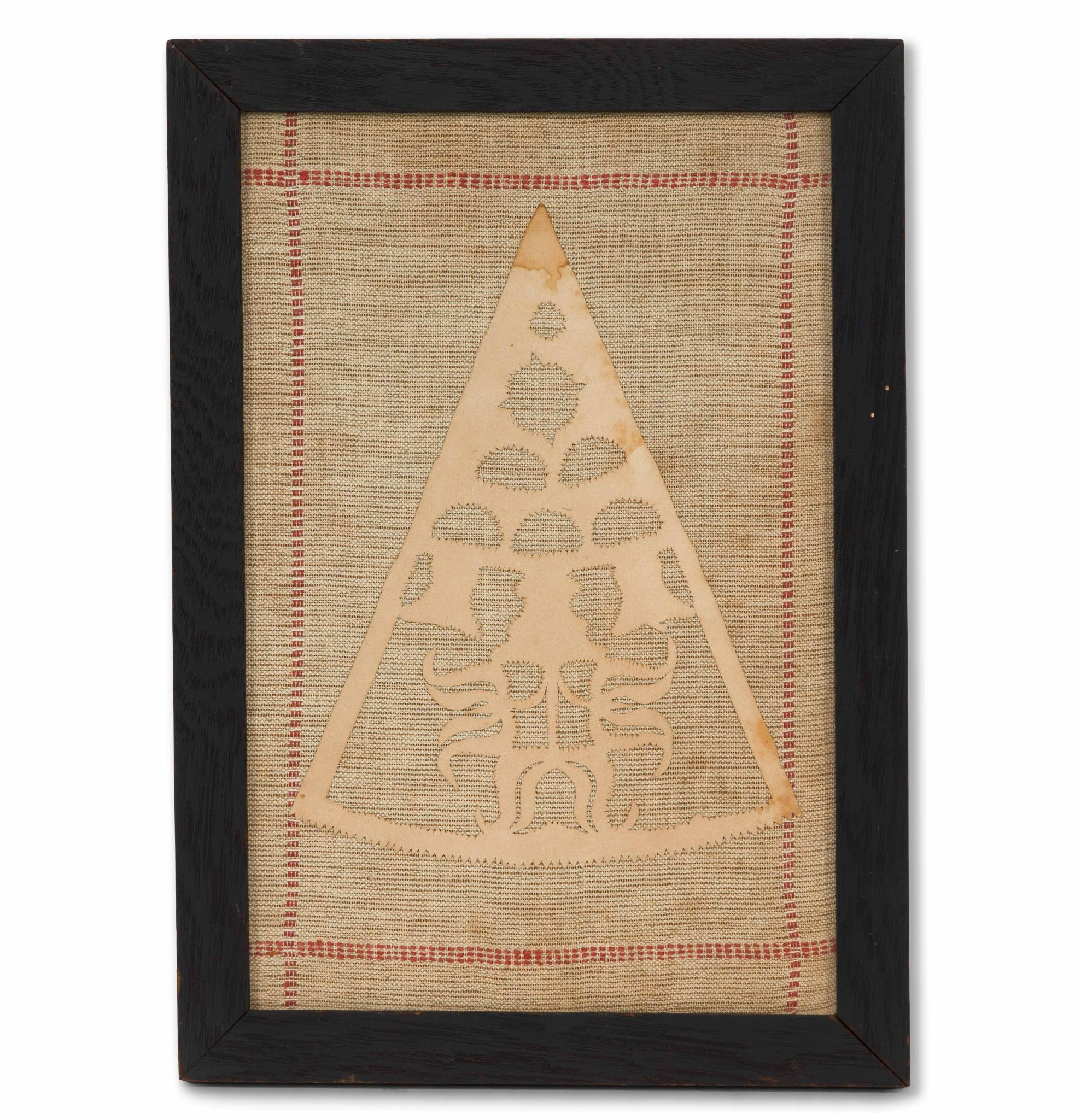 (Gilded Age) Early Pennsylvania Cut-Out Design