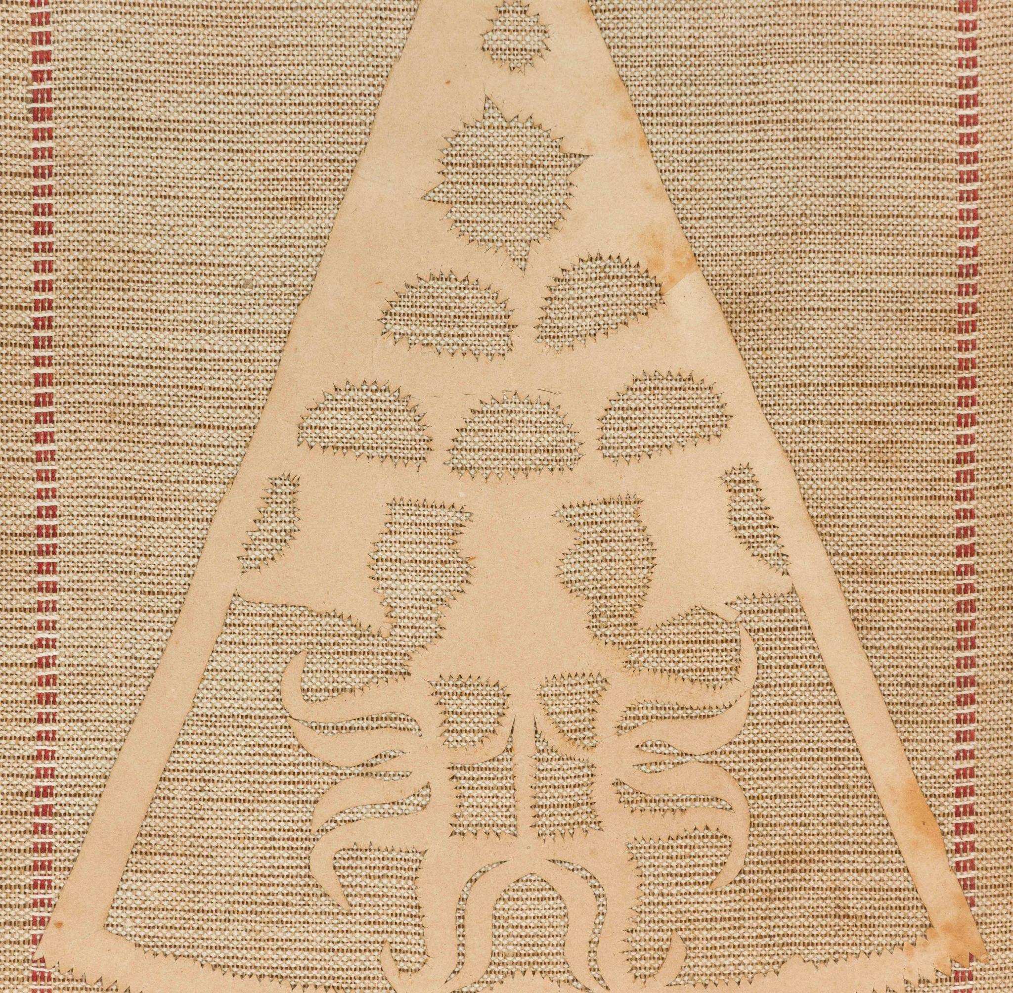 (Gilded Age) Early Pennsylvania Cut-Out Design