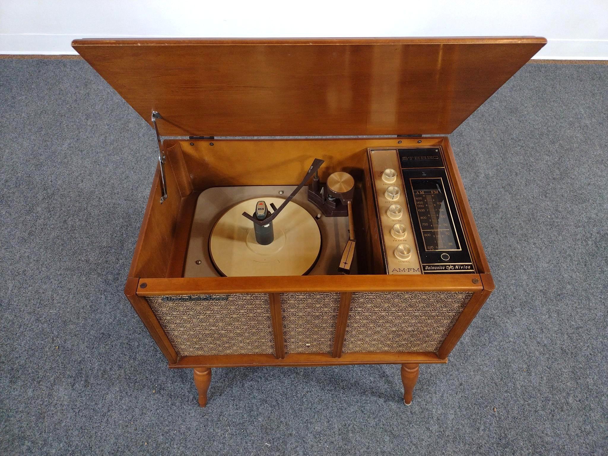 Delmonico Nivico Stereo Console Cabinet