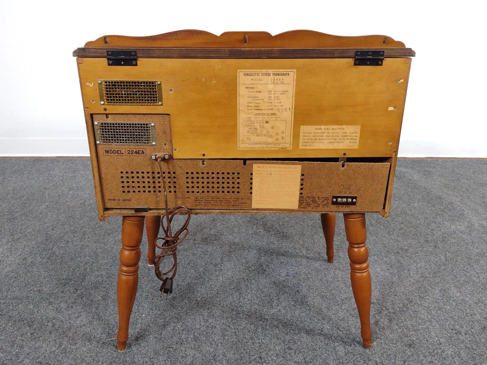 Delmonico Nivico Stereo Console Cabinet