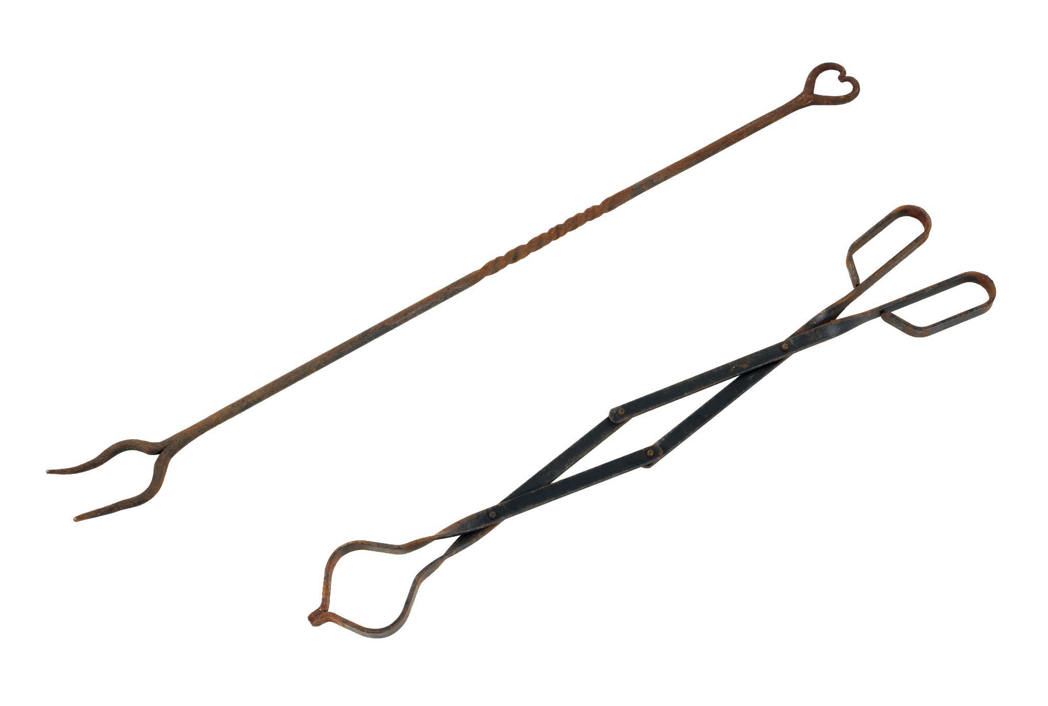 (Early Revolution) Spider Pan & 2 Fire-Tending Tools