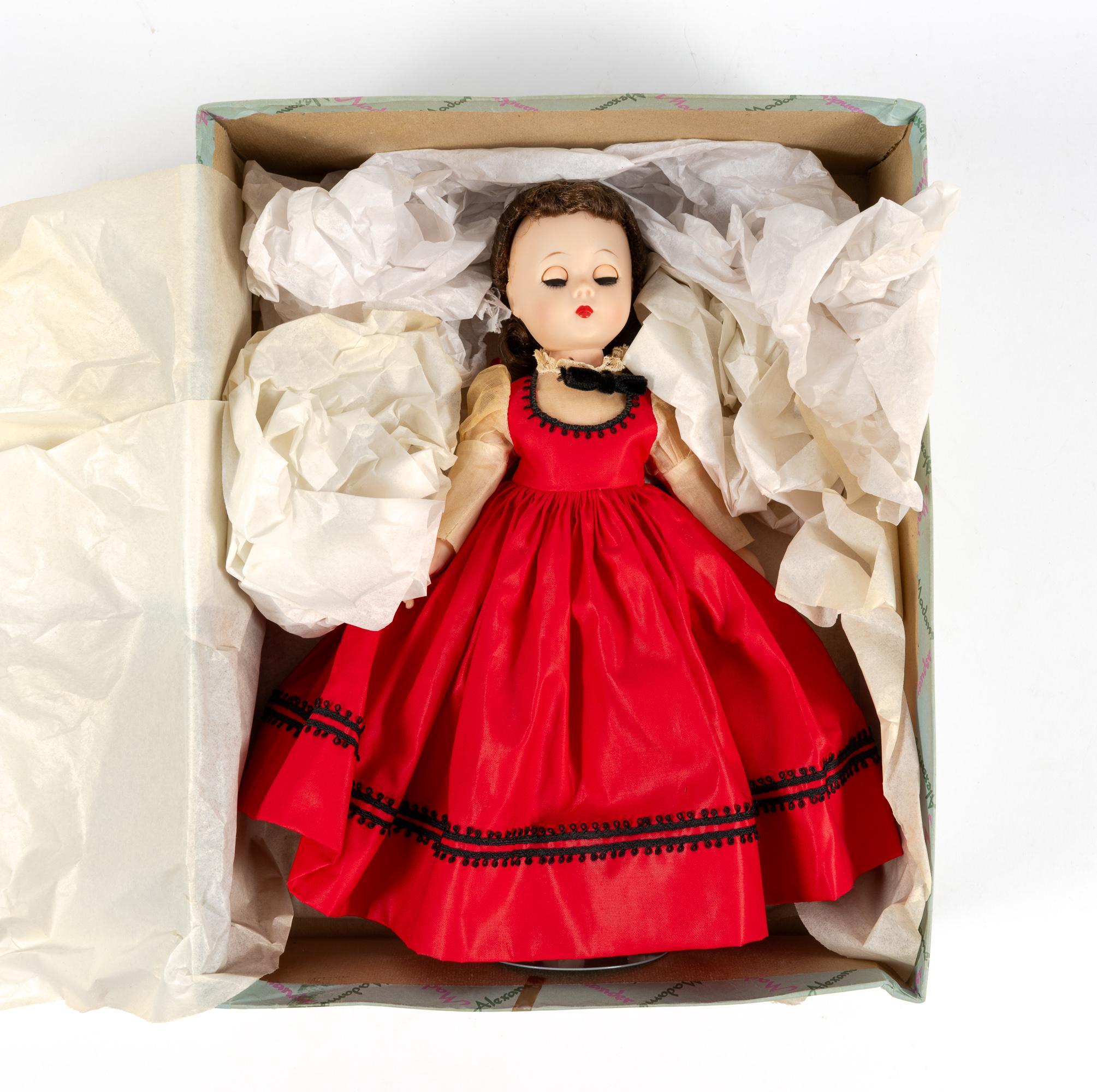 8 Madame Alexander Dolls Incl. Edith The Loney Doll with Book