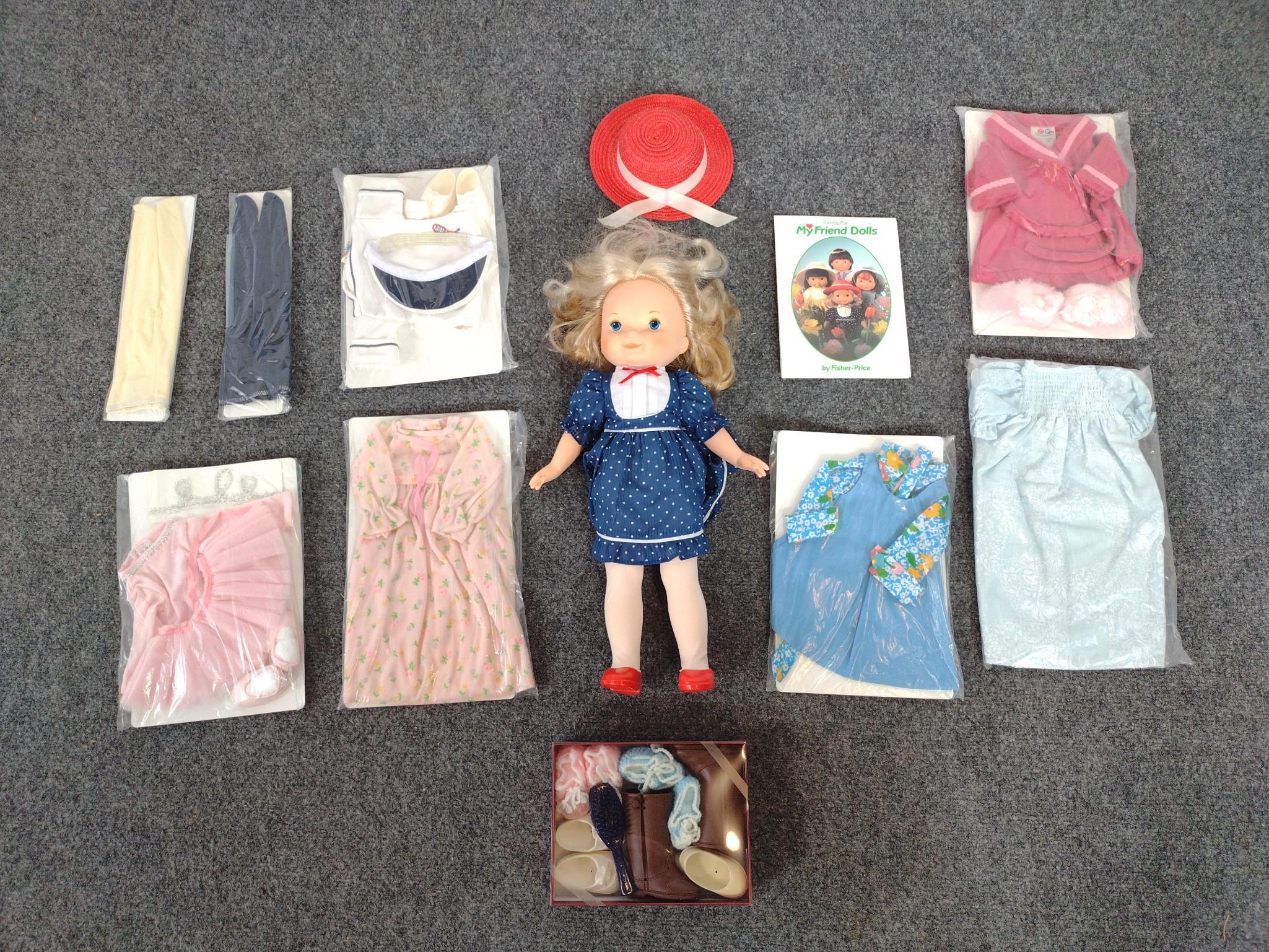 Dolls, Doll Accessories & Books Incl. American Girl & Fischer Price