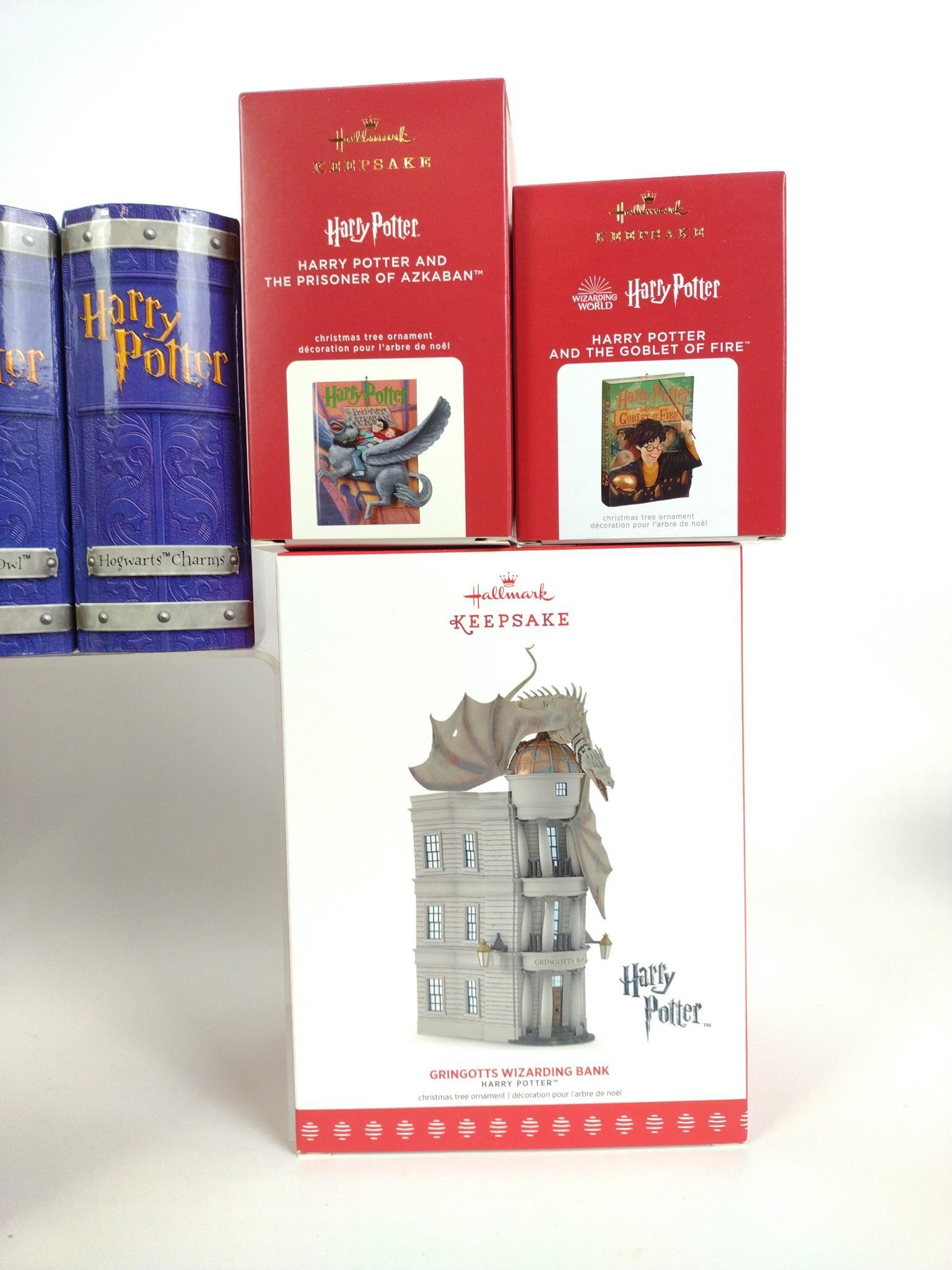 22 Pewter Harry Potter Hallmark Ornaments & Hat