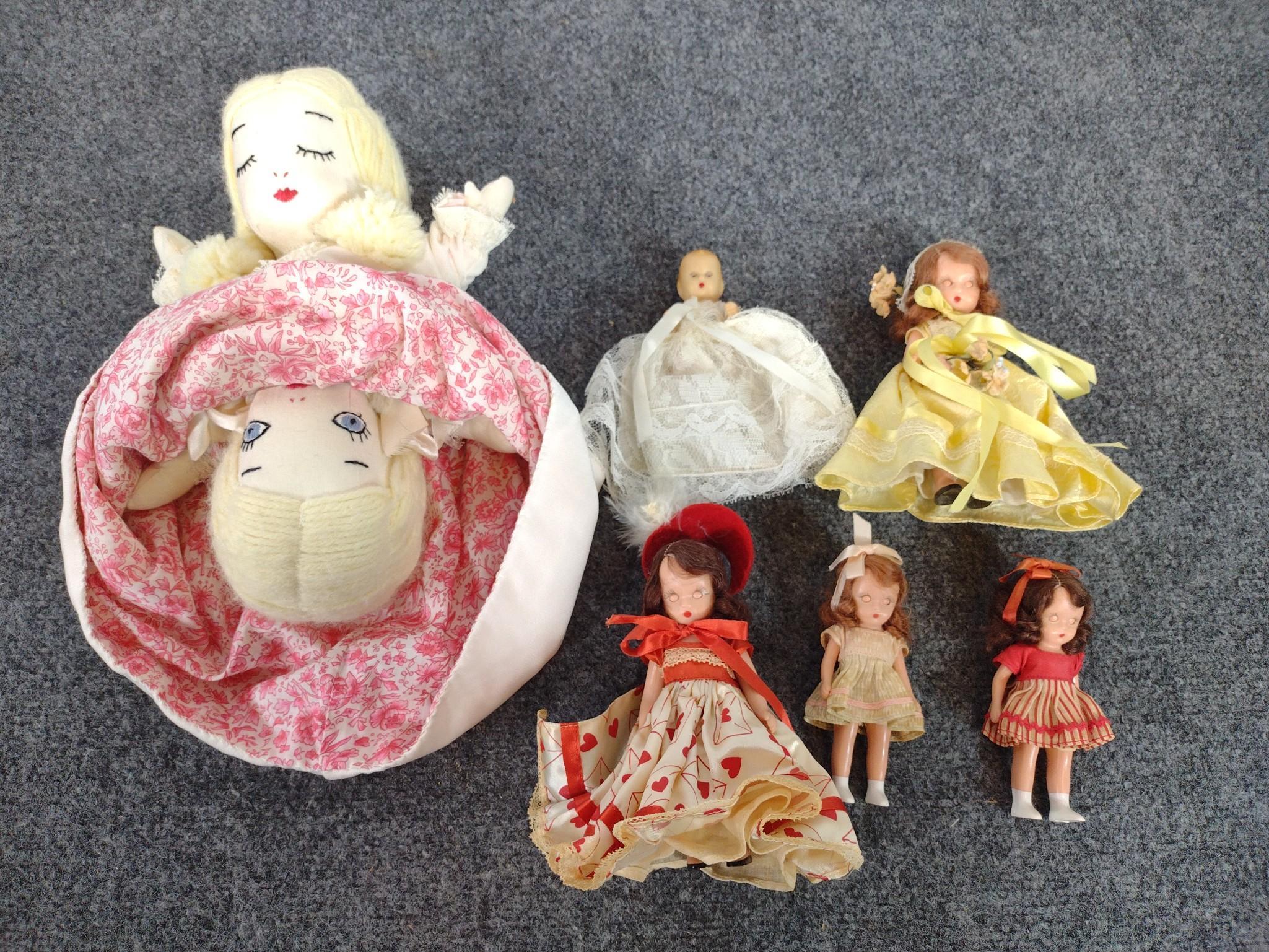 Vintage & Antique Dolls Incl. Vogue & Effanbee