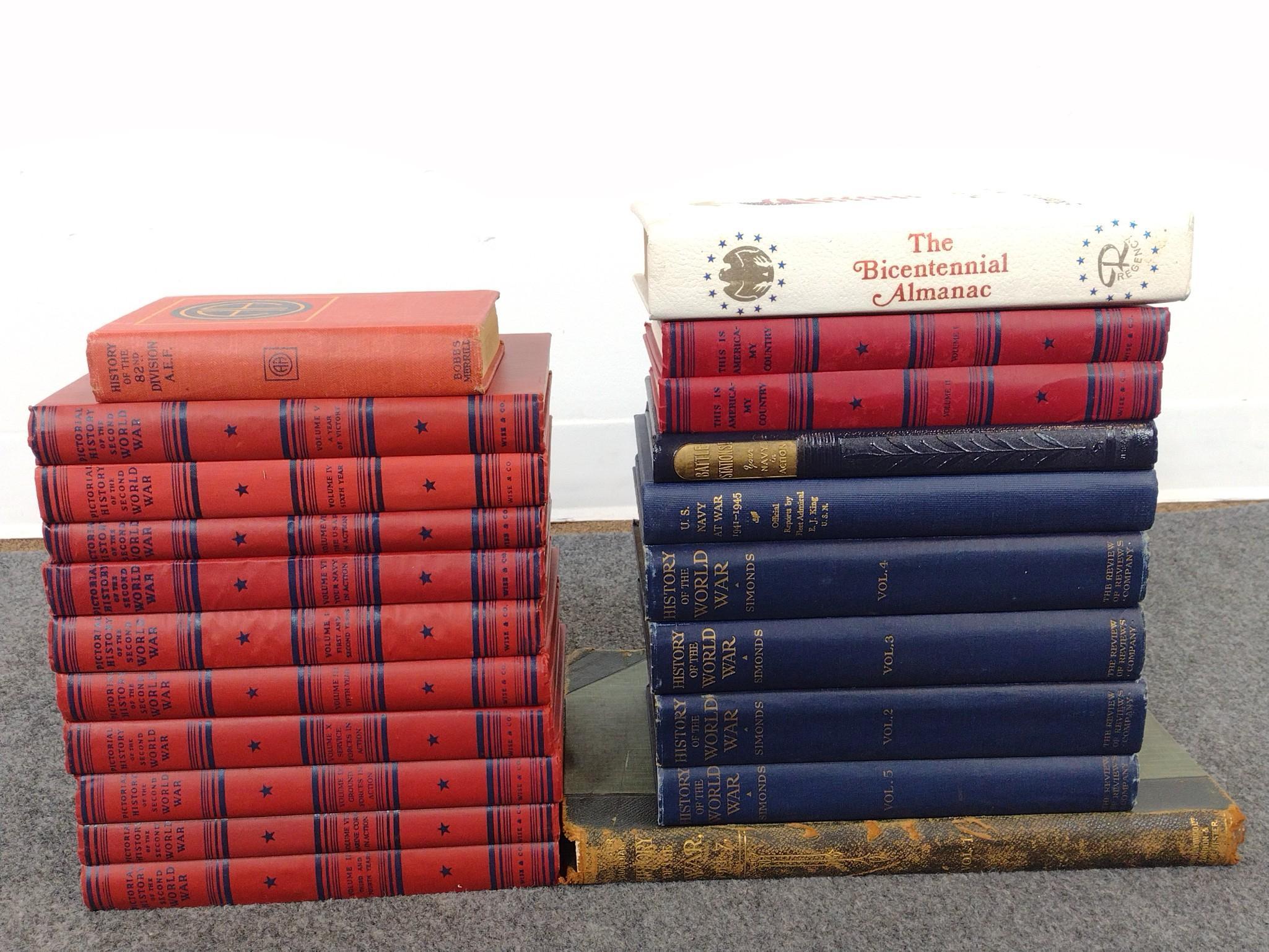 21 WWI & WWII Books