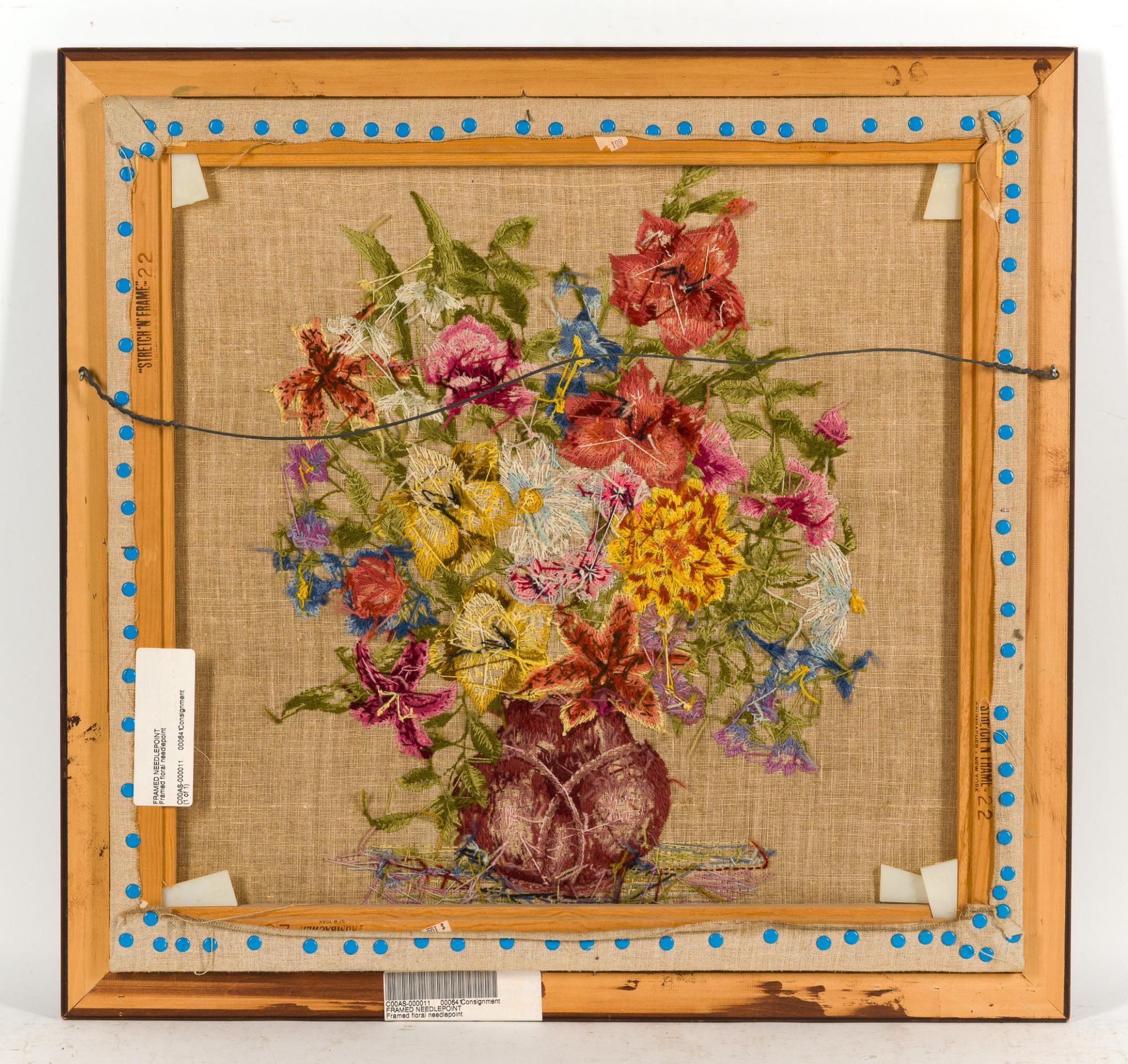 2 Floral Art Pieces