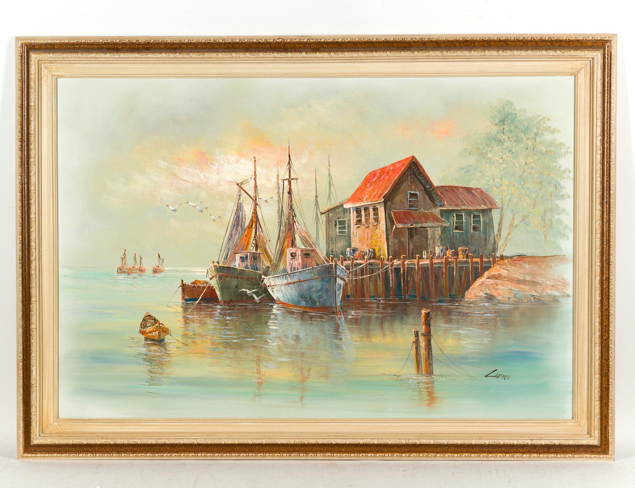 2 Maritime Oil Paintings