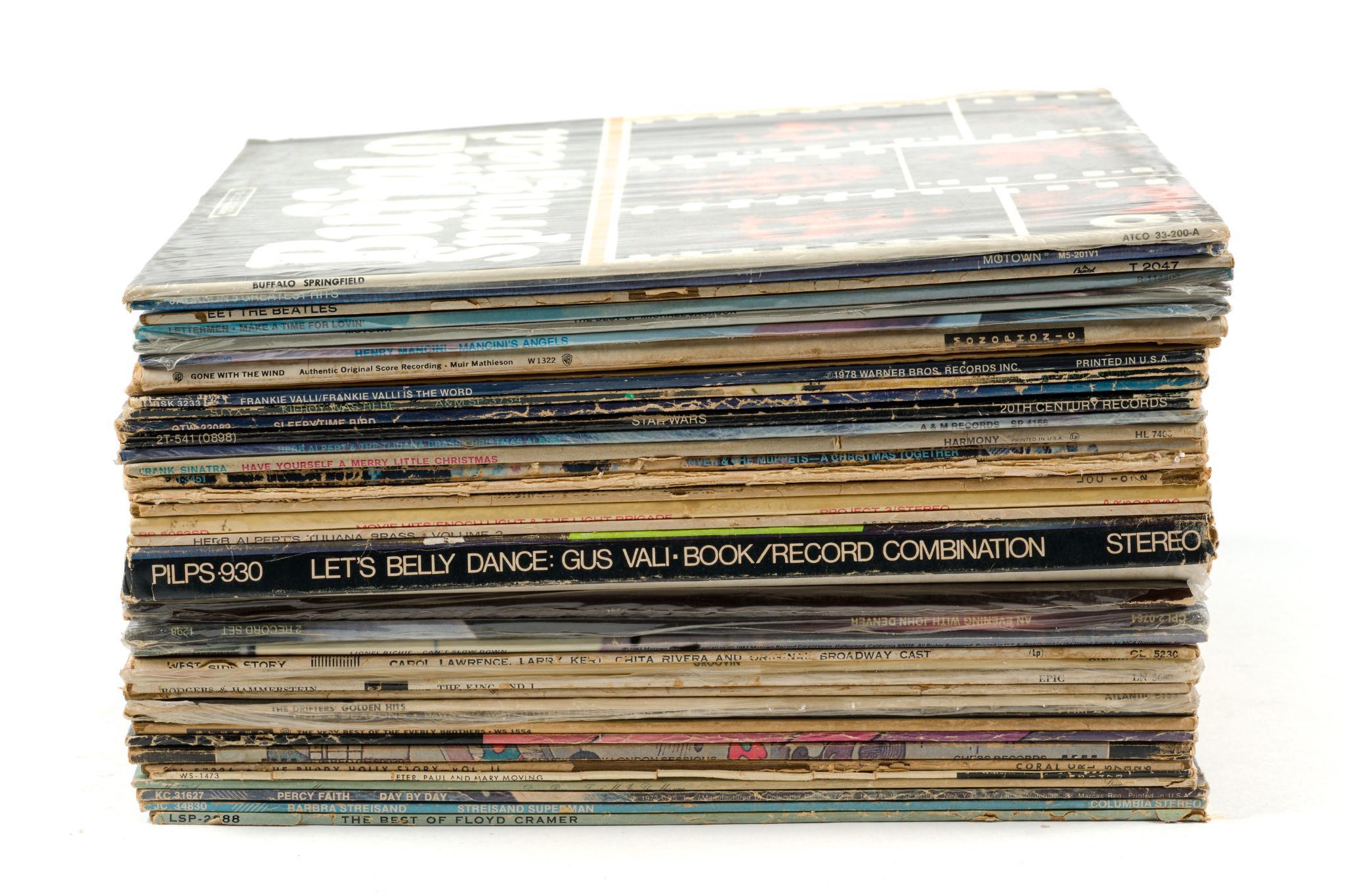 Vinyl Records Incl. The Beatles & Jackson 5