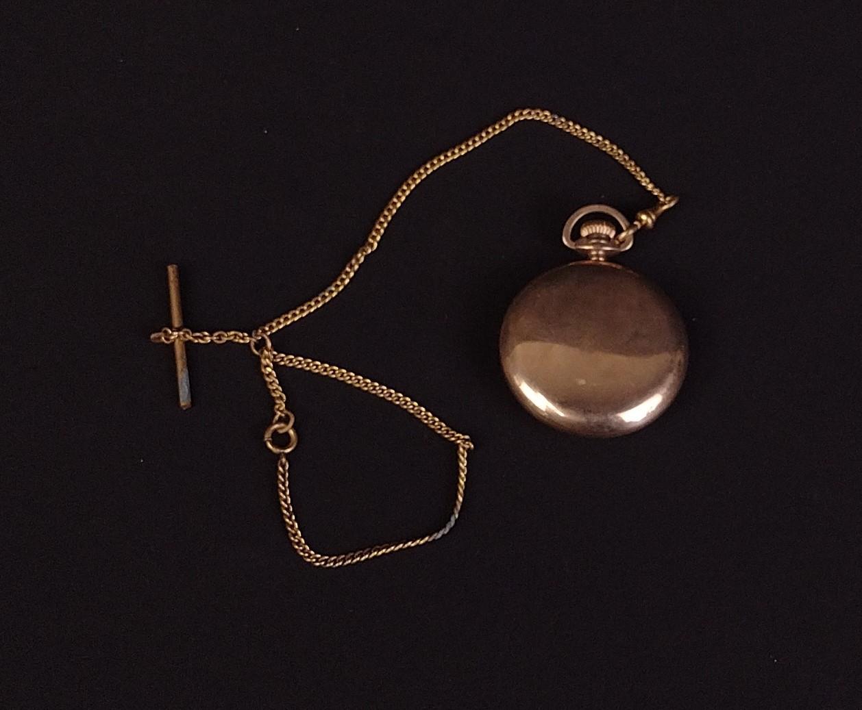 Antique Gold-Filled Hamilton Pocket Watch & Pocket Knife