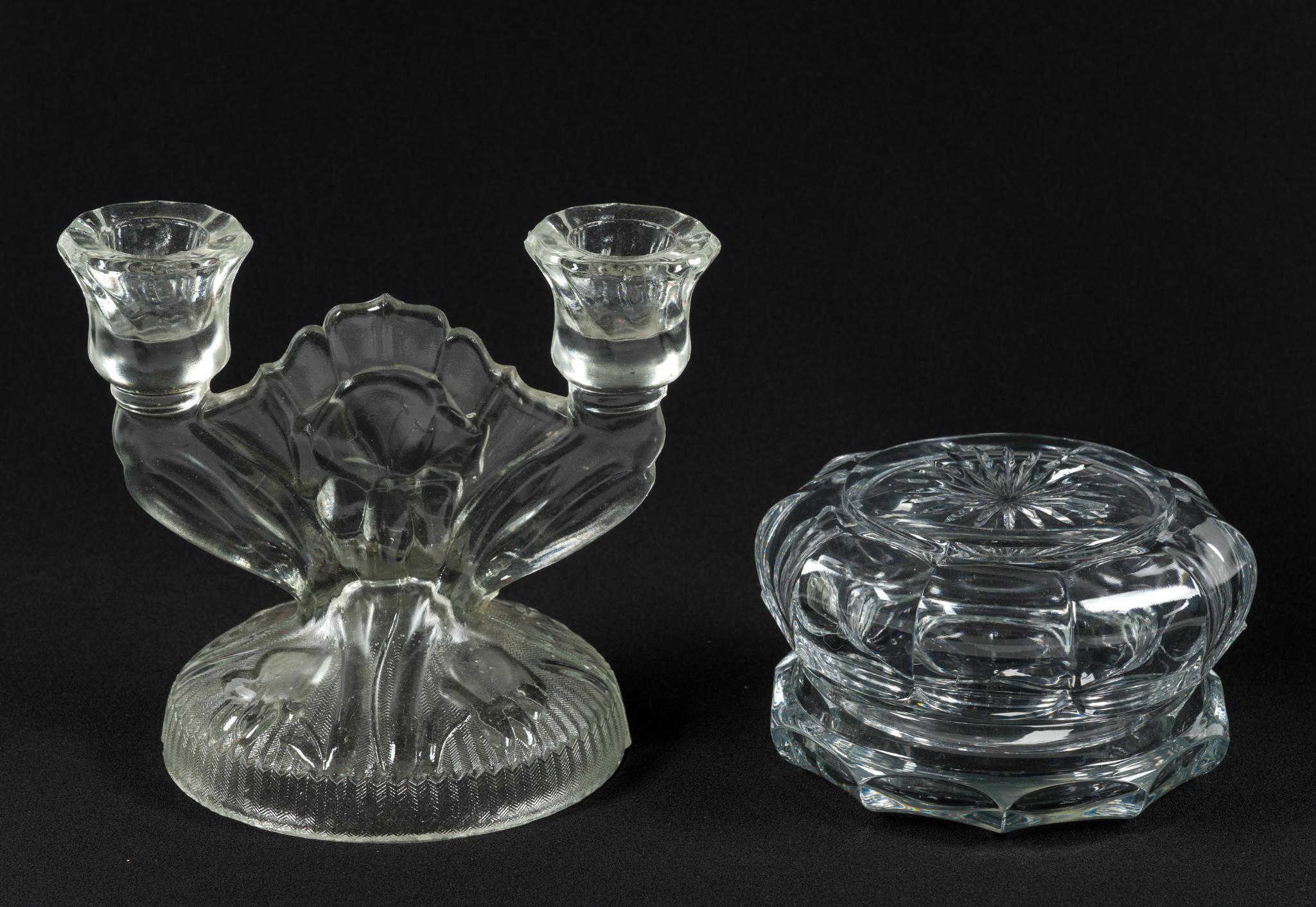 Ceramic & Glass Pieces Incl. Heisey Glass & Signed Pottery