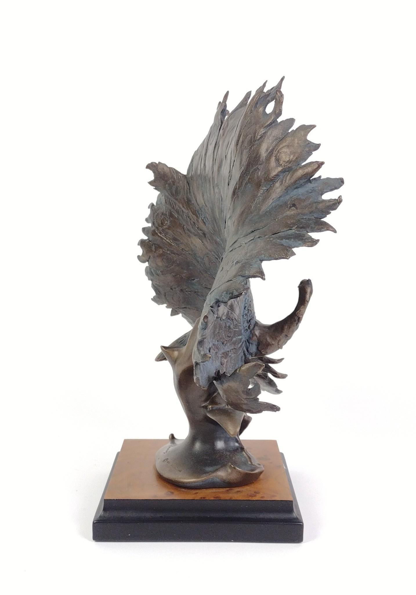 1989 G. Armani Florence Peacock Sculpture