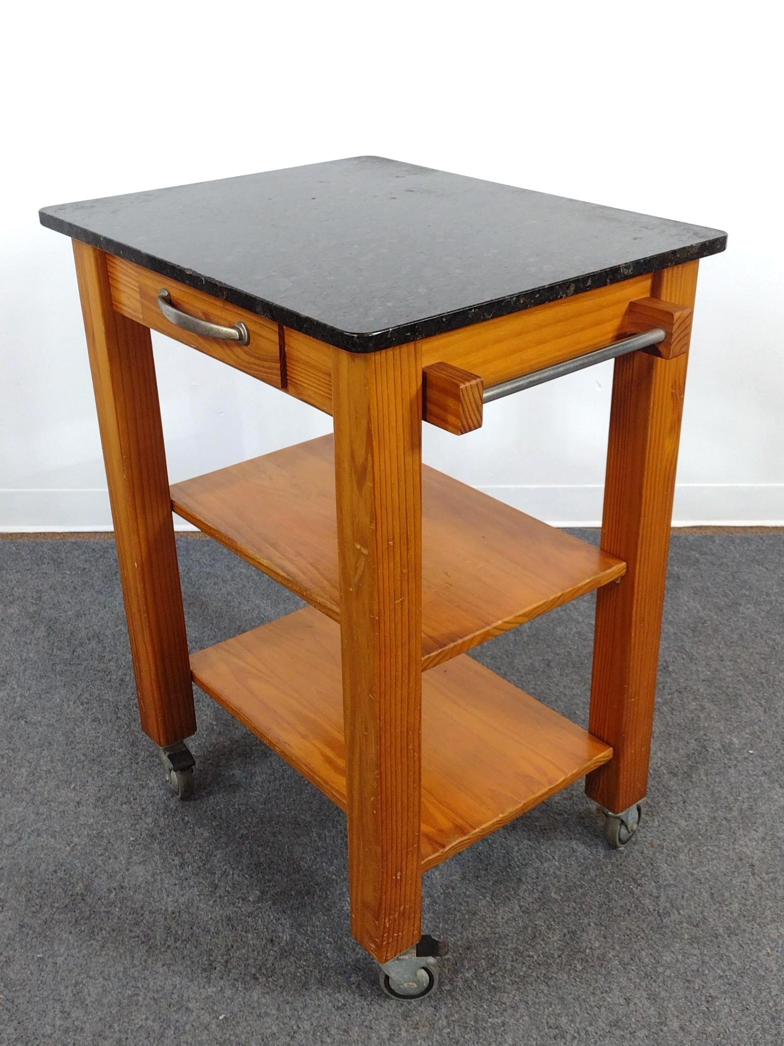 Rolling Kitchen Cart