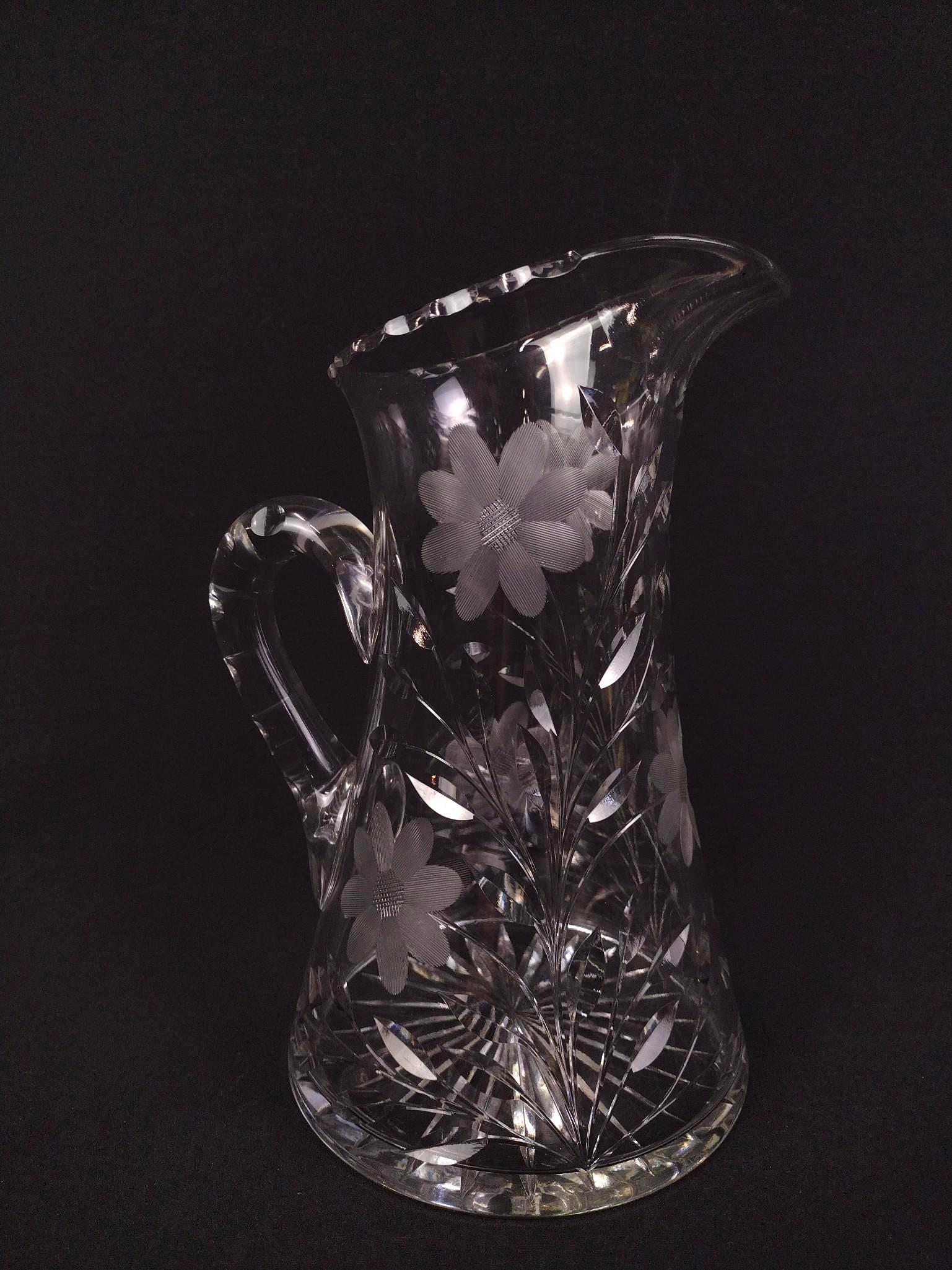 Cut Glass Drinkware & Vases