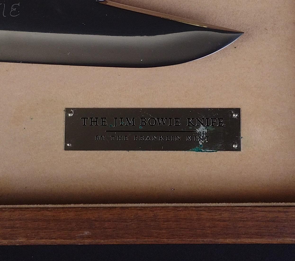 Franklin Mint Reproduction Jim Bowie Knife