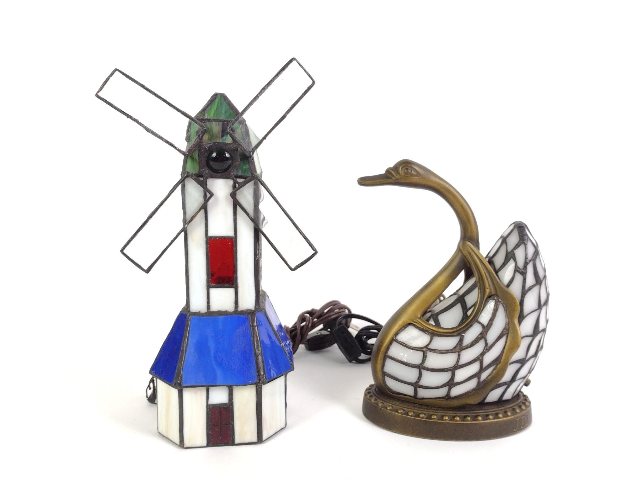4 Vintage Novelty Accent Table Lamps