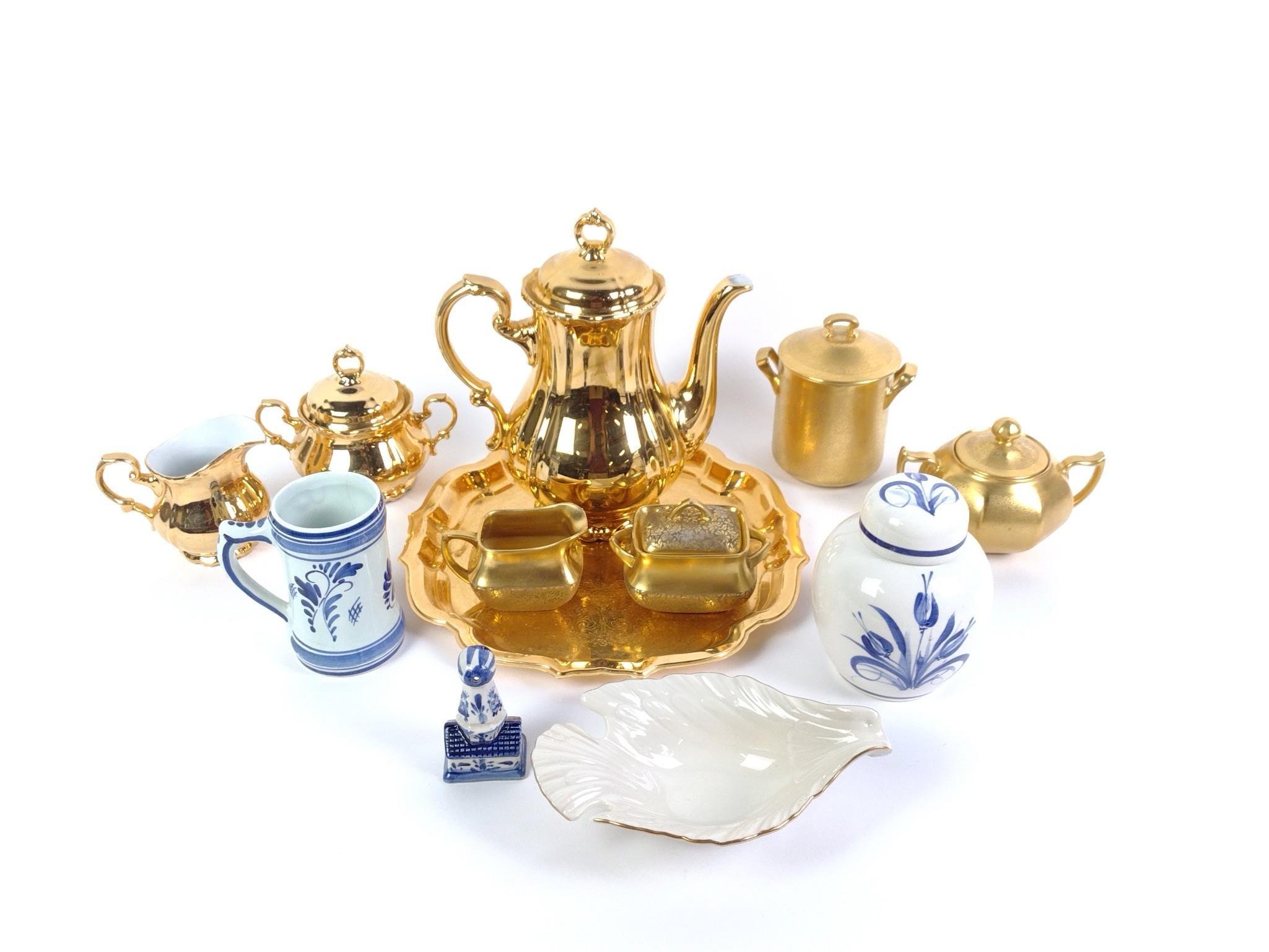 Porcelain Tea Sets & Decor Incl. Lenox & Delft