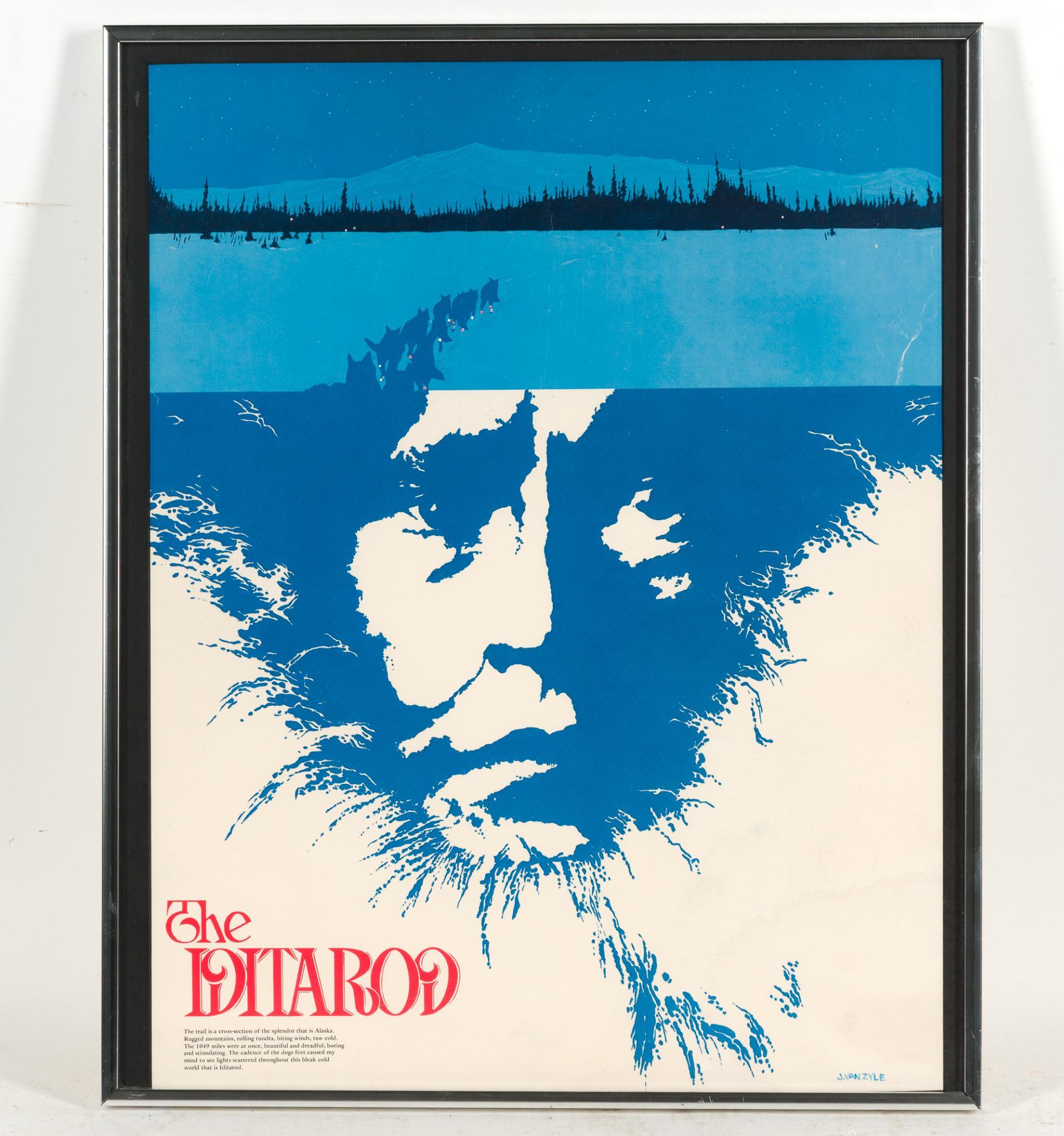 Official Iditarod Poster by Jon Van Zyle