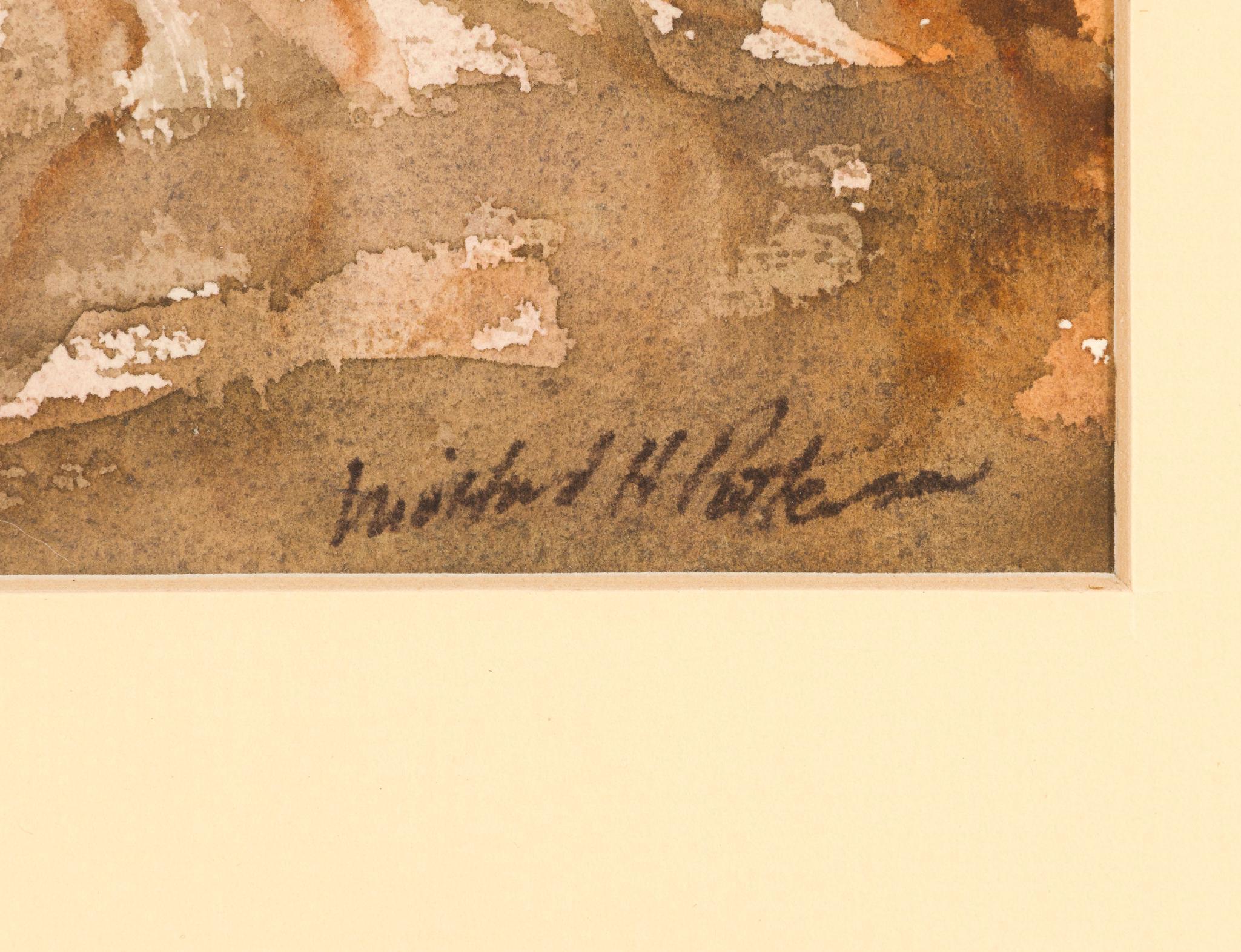 2 Paintings Incl. Patterson Watercolor