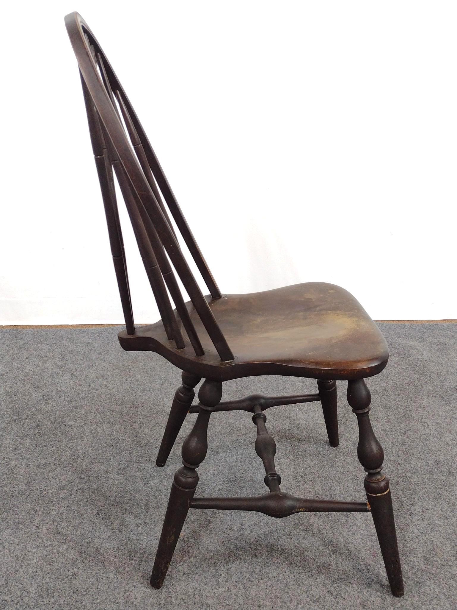 Cheval Dressing Mirror and Windsor Style Side Chair