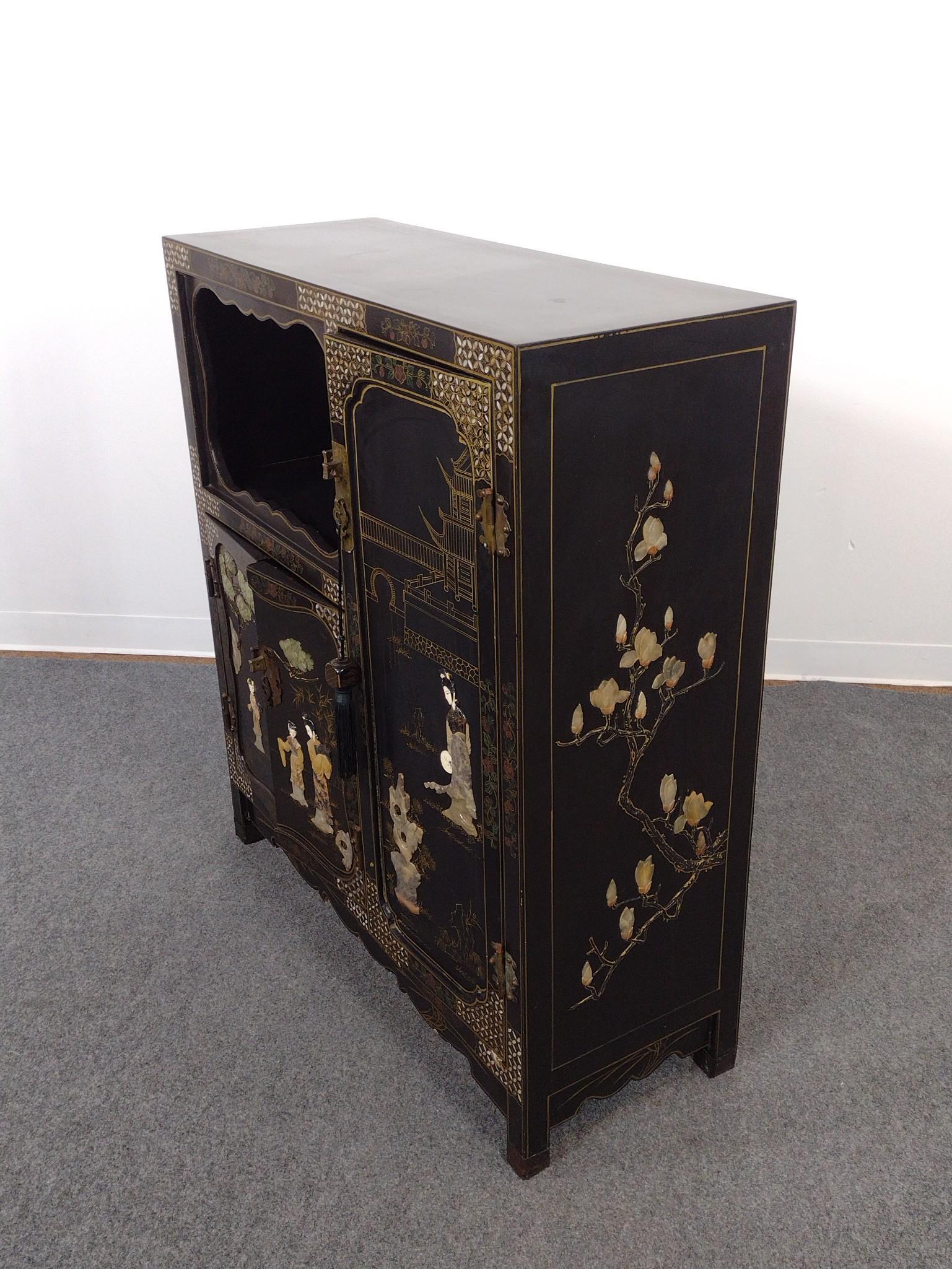 Chinese Lacquer Cabinet