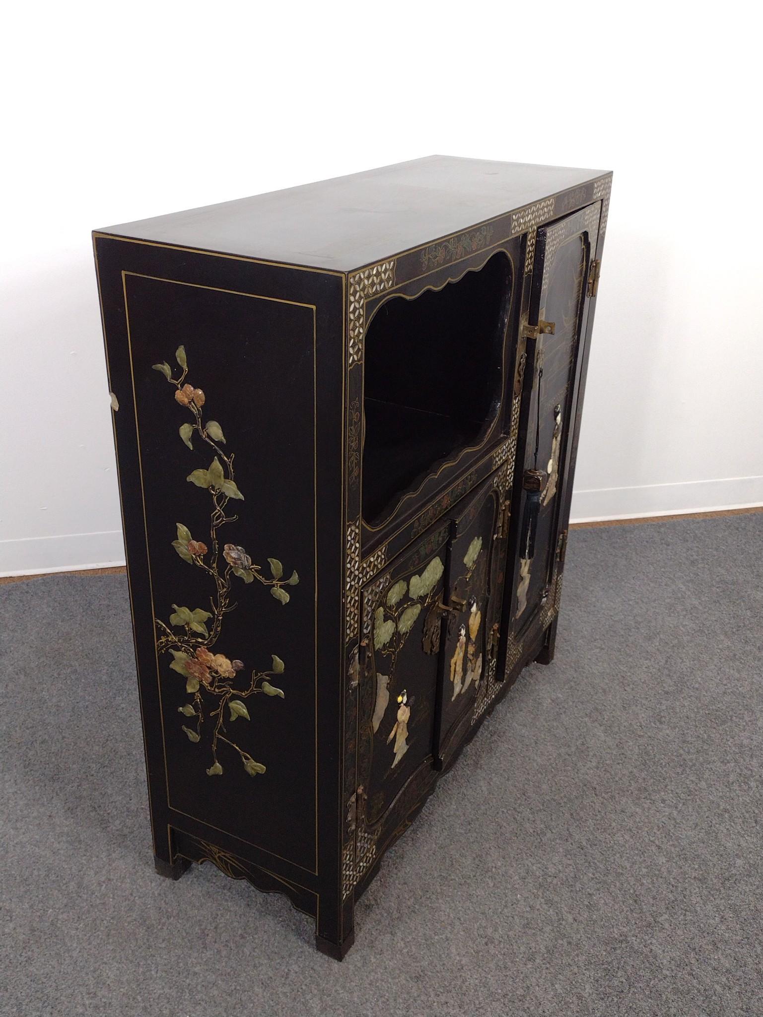 Chinese Lacquer Cabinet