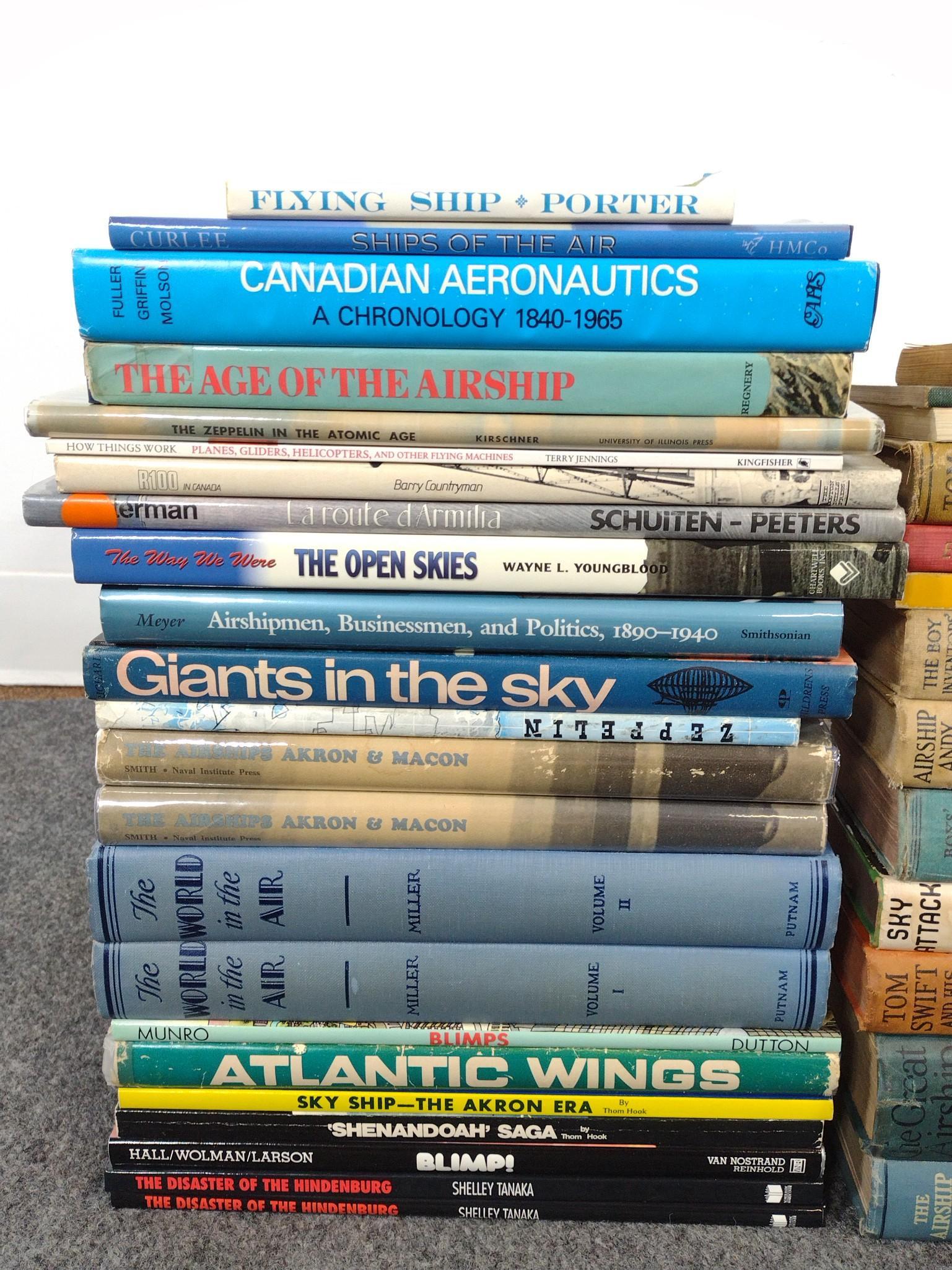 53 Books On Zeppelins Incl. "Tom Swift" By Appleton