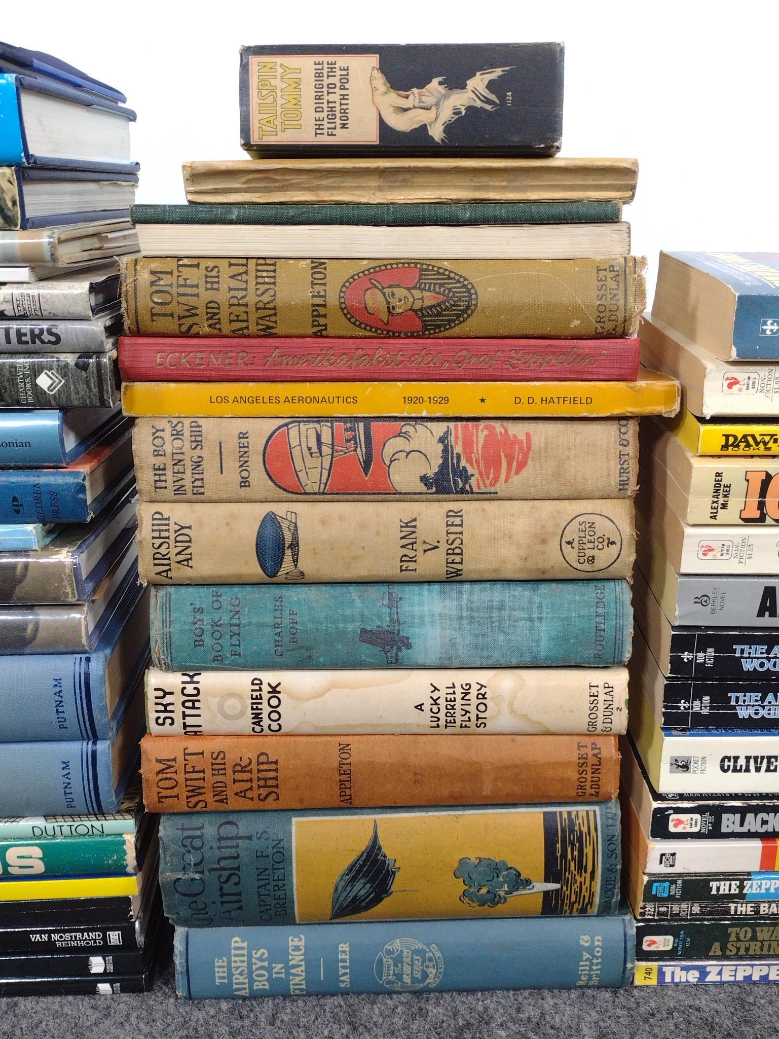 53 Books On Zeppelins Incl. "Tom Swift" By Appleton