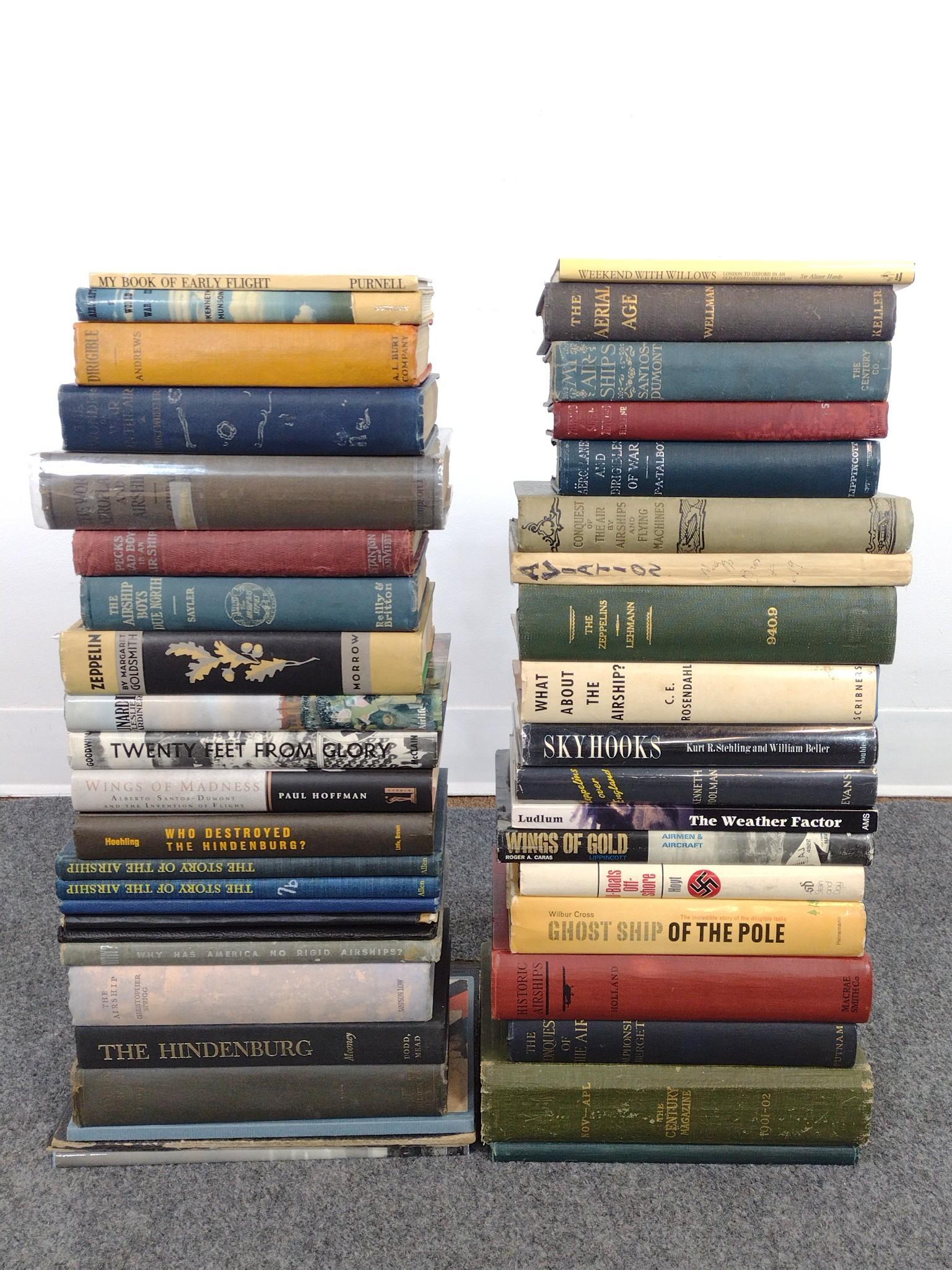 45 Books on Zeppelins & Aeronautics