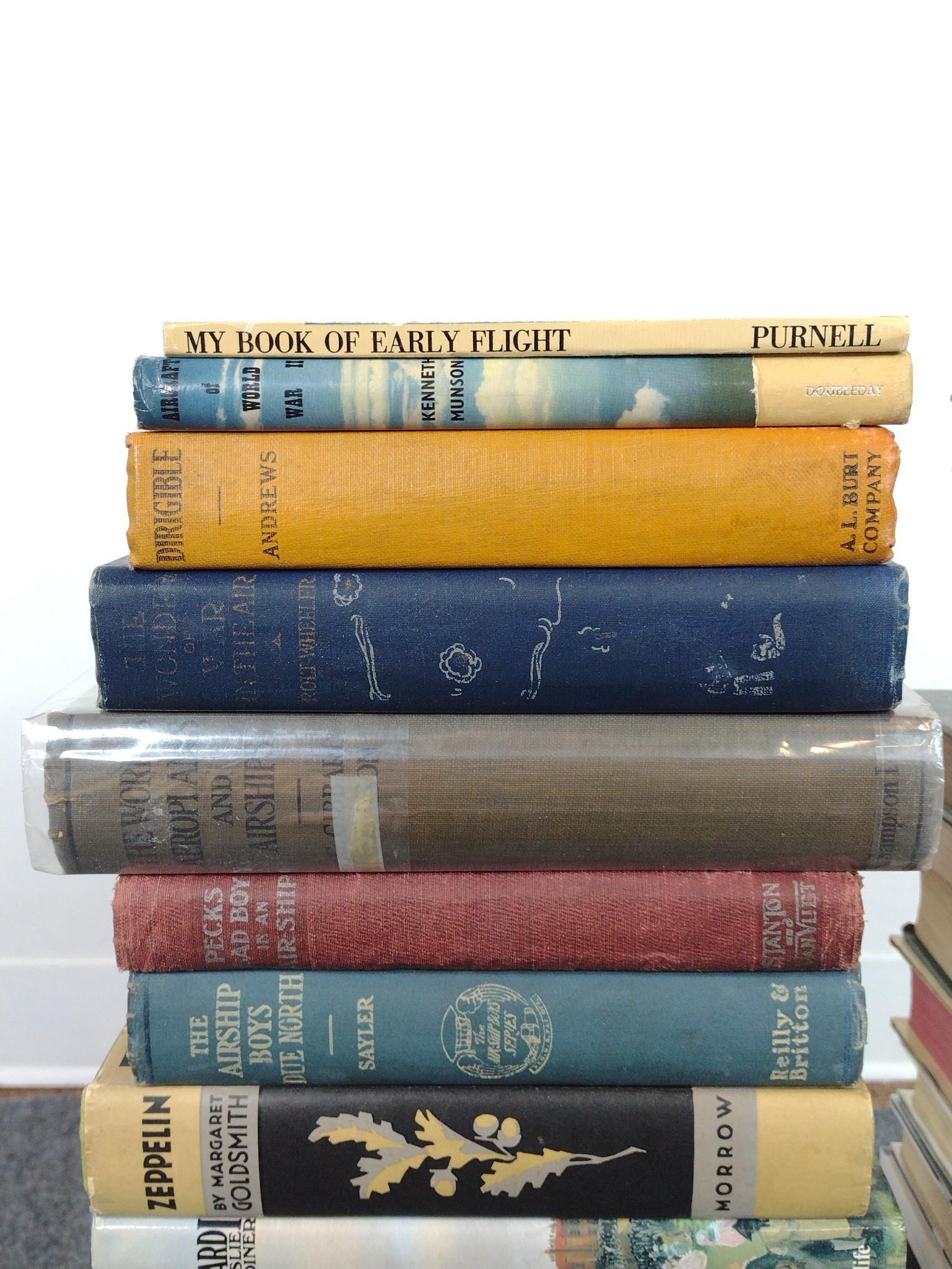 45 Books on Zeppelins & Aeronautics