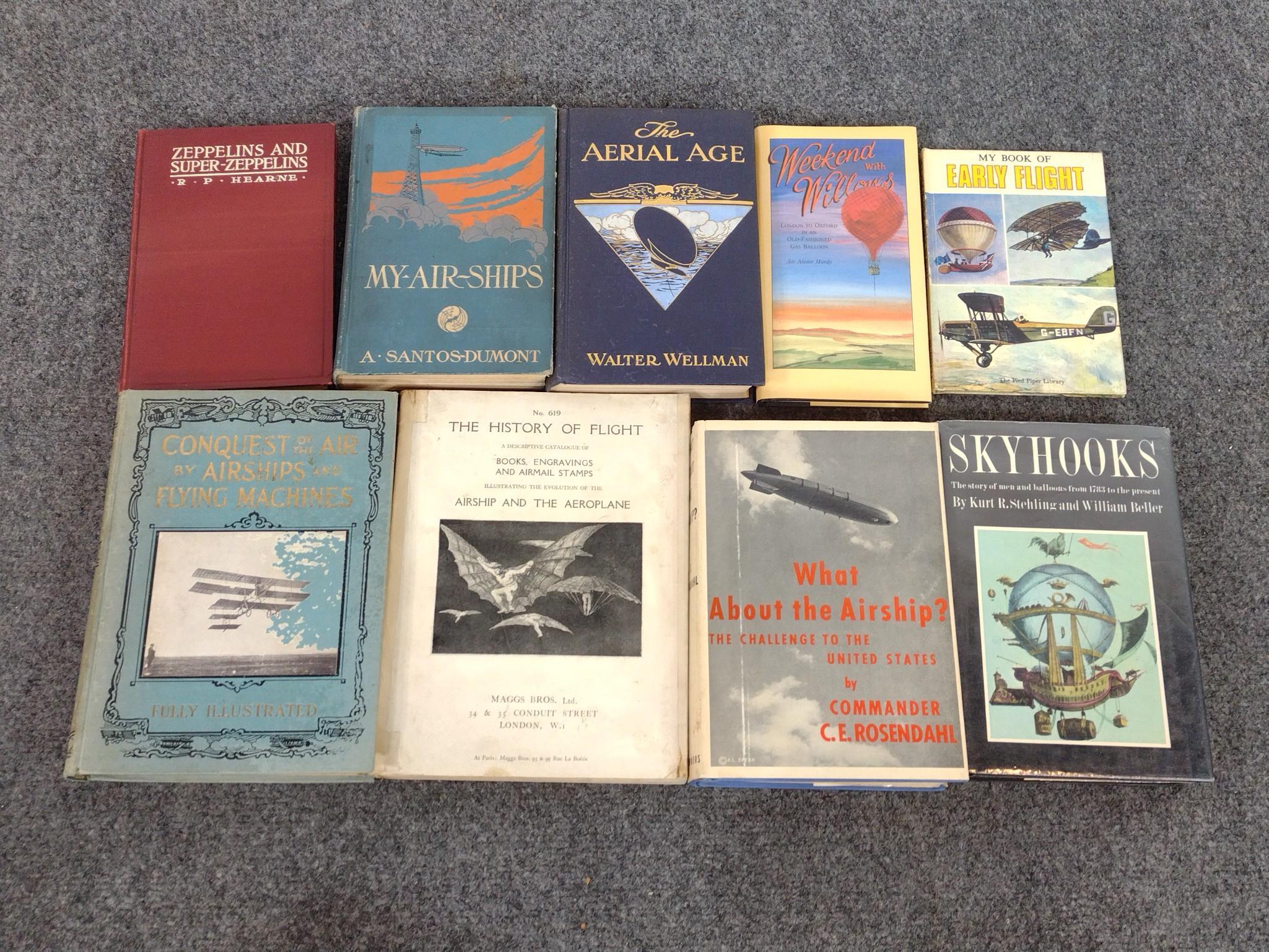 45 Books on Zeppelins & Aeronautics