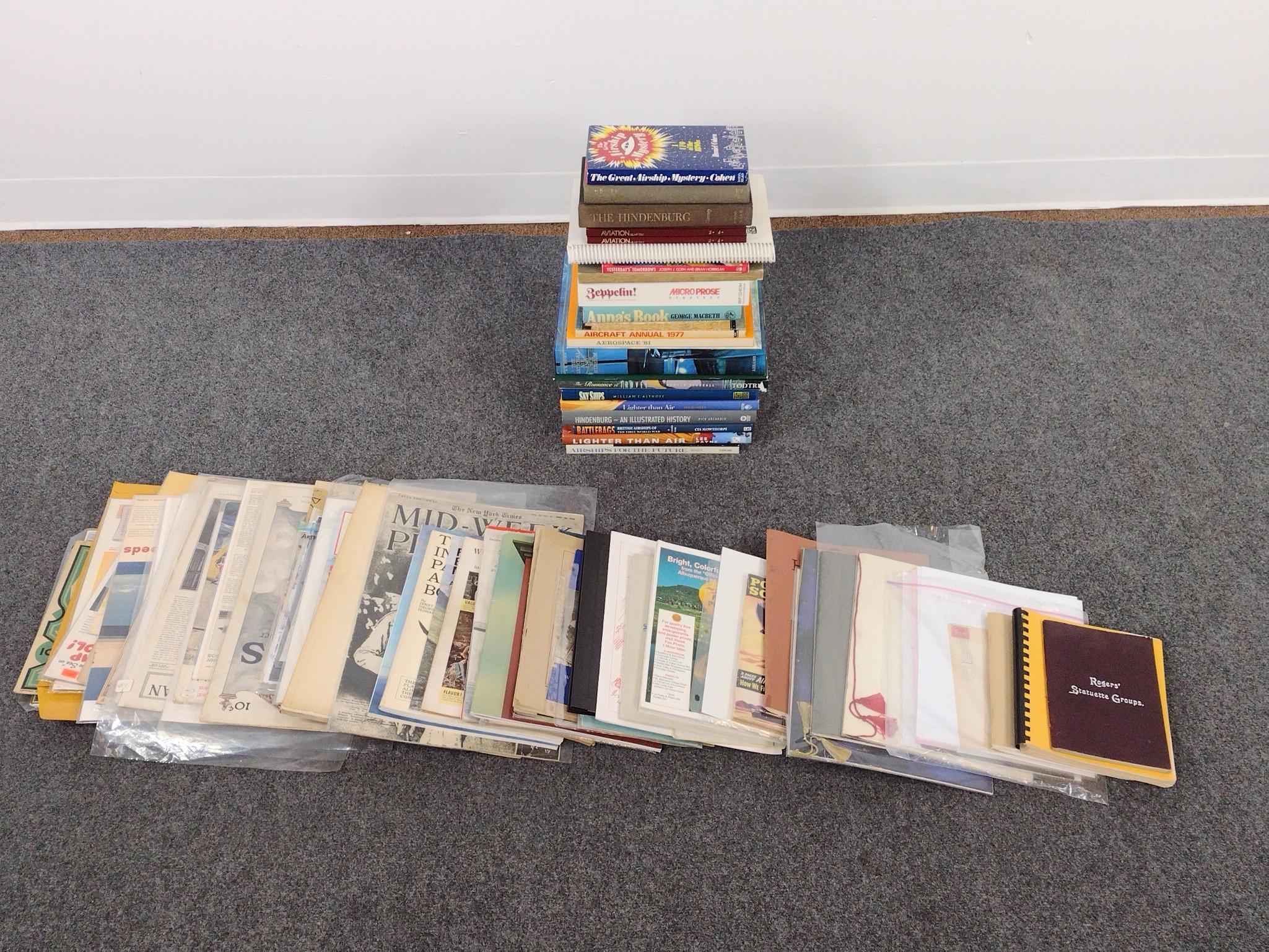 52 Zeppelin Books, Pamphlets & Ephemera