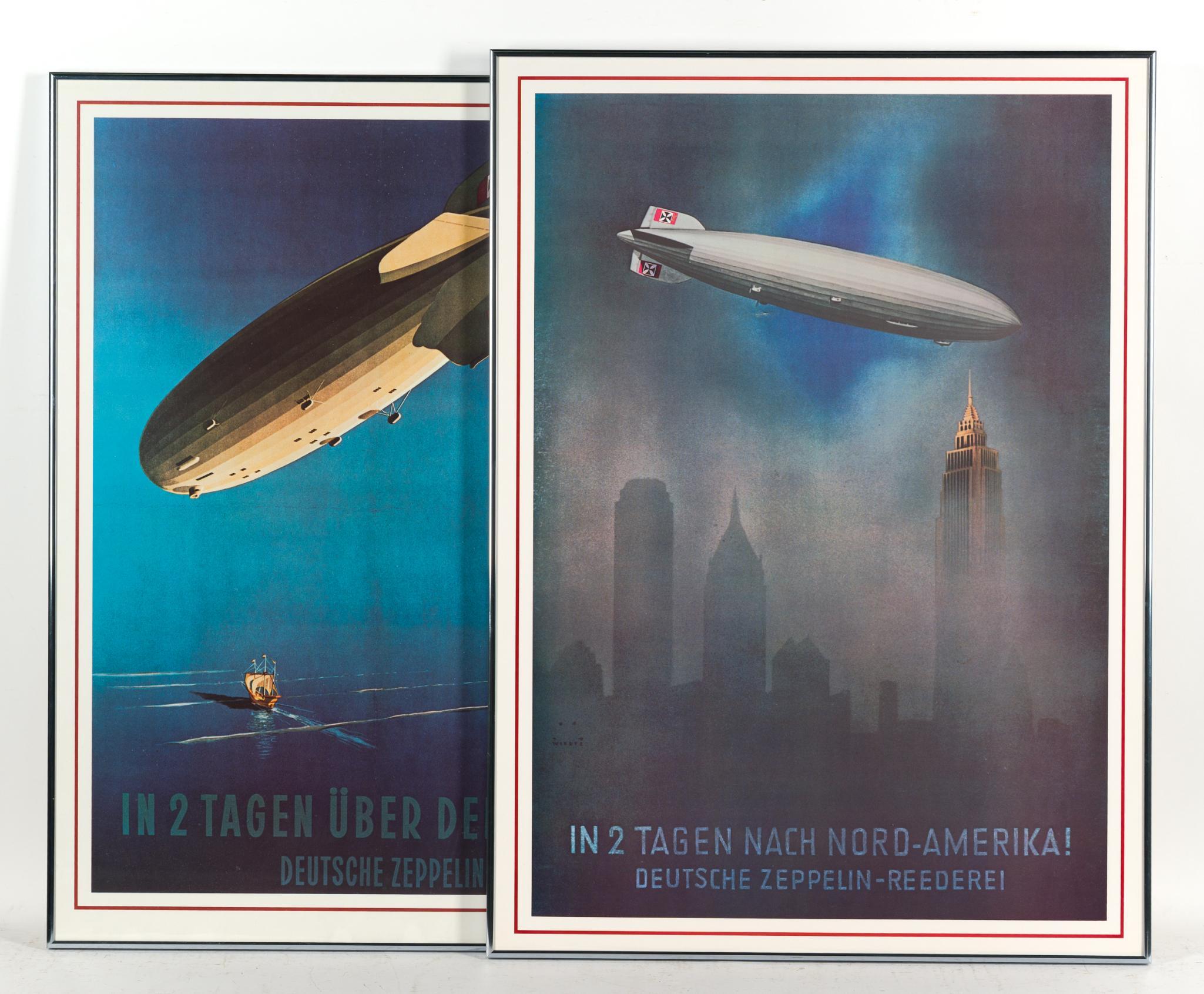 2 WWII German Travel Posters