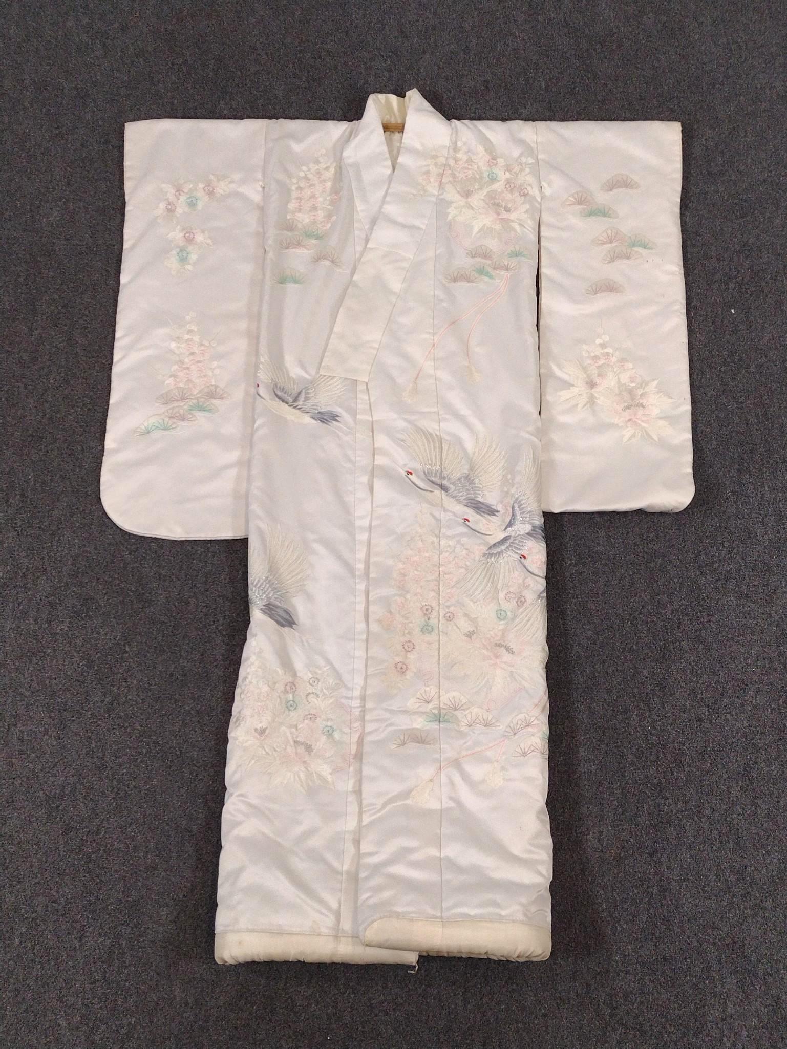 Japanese Bridal Wedding or Ceremonial Kimono