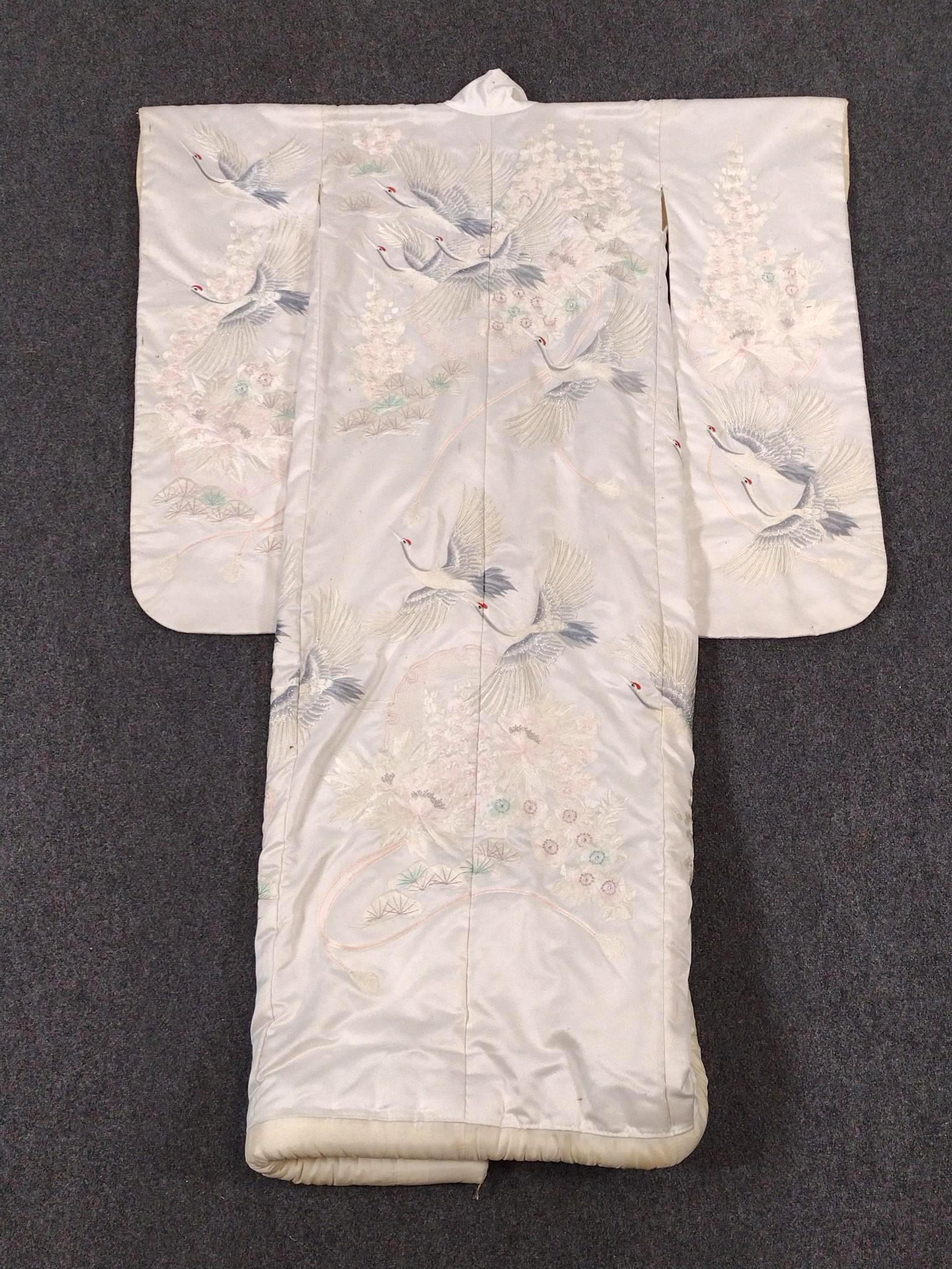 Japanese Bridal Wedding or Ceremonial Kimono