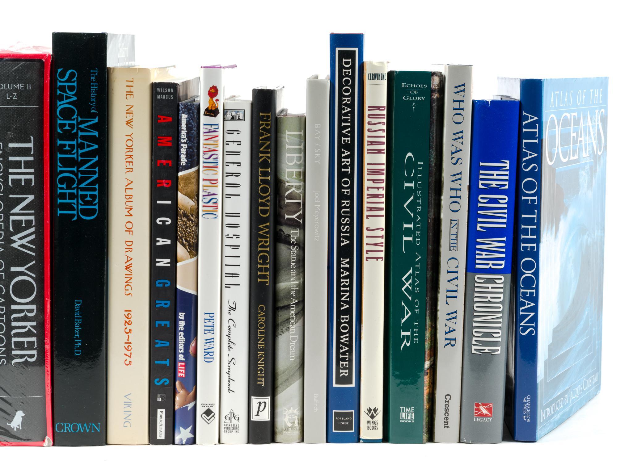 35 Coffee Table Books Incl. Van Gogh & da Vinci