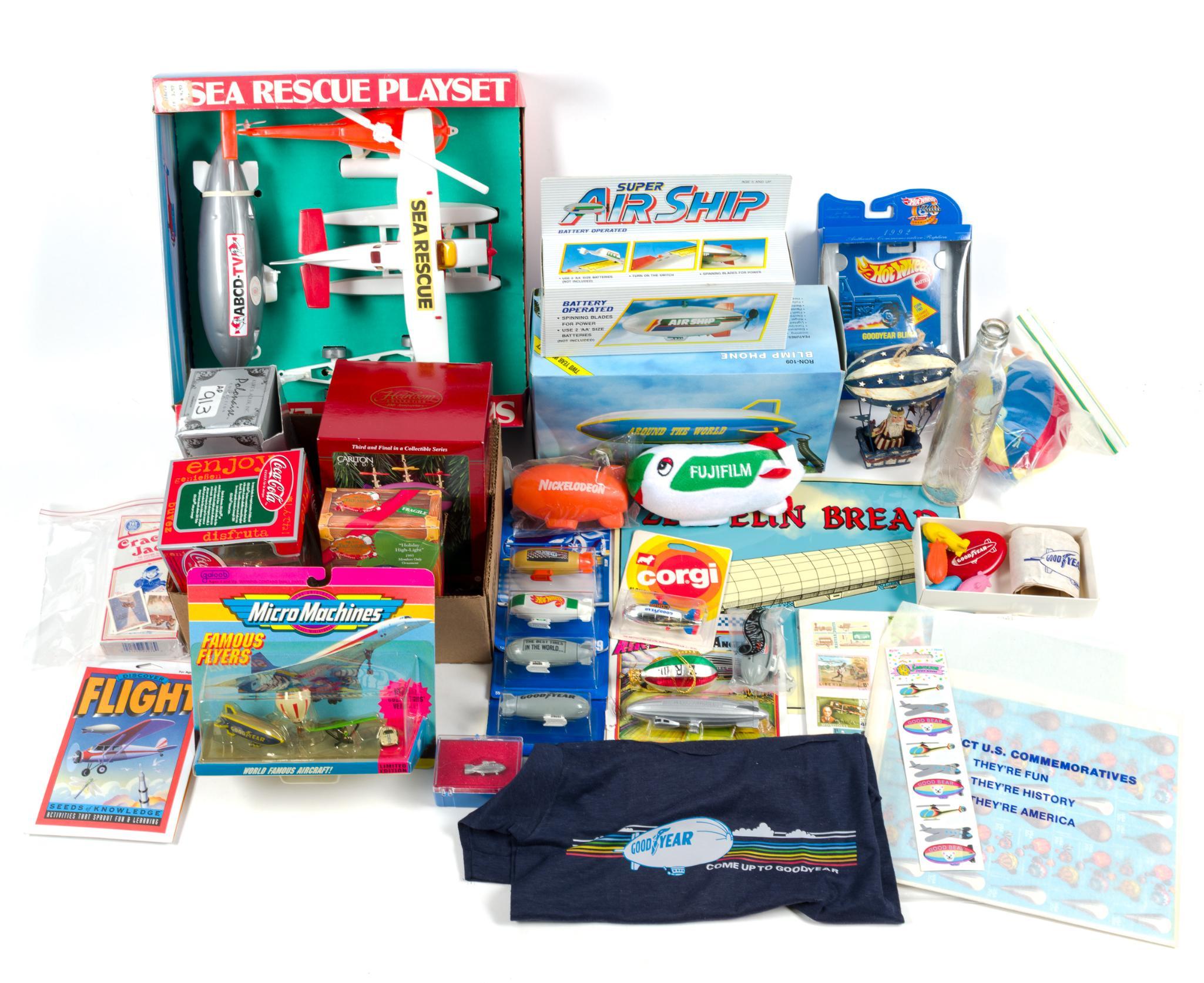 Zeppelin & Hot Air Balloon Memorabilia Incl. Goodyear