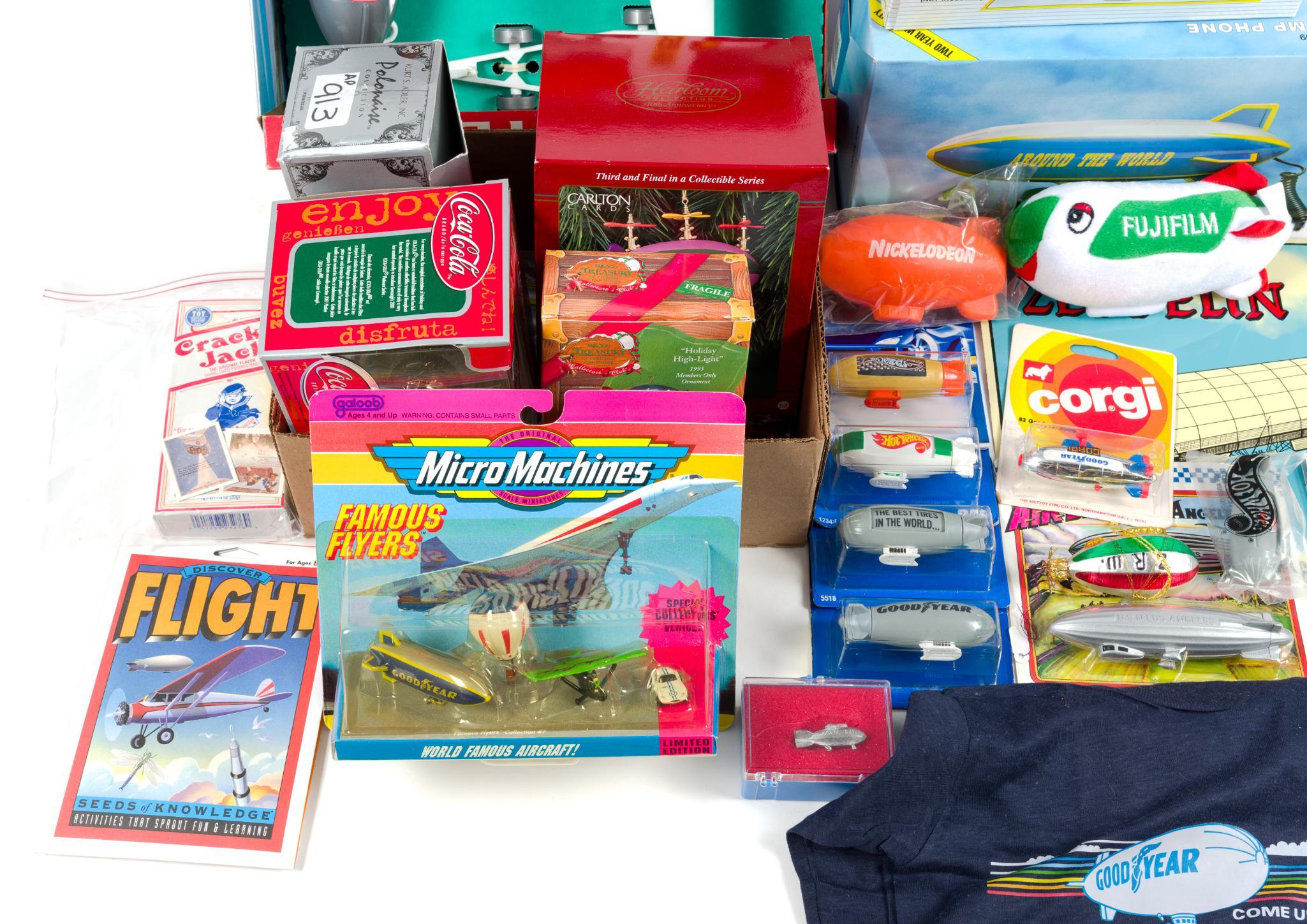Zeppelin & Hot Air Balloon Memorabilia Incl. Goodyear