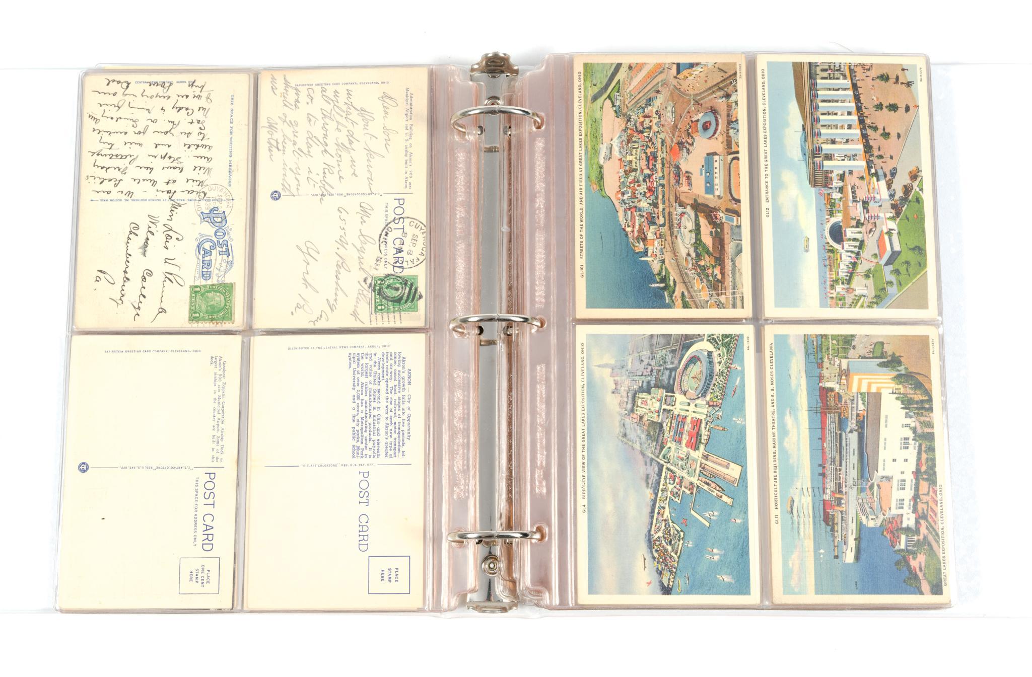 2 Books of Vintage & Antique Zeppelin Postcards
