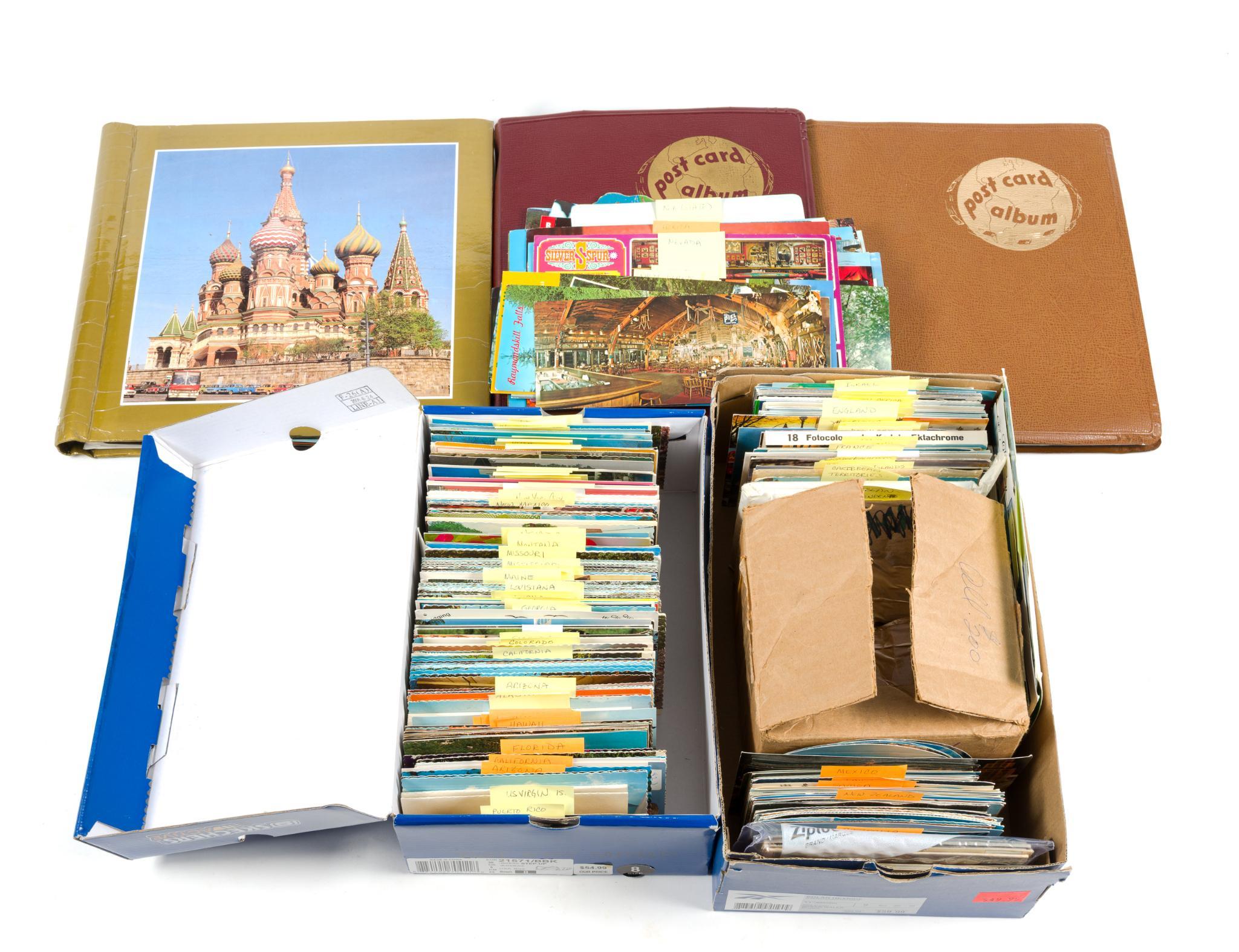 Collection of American & International Postcards