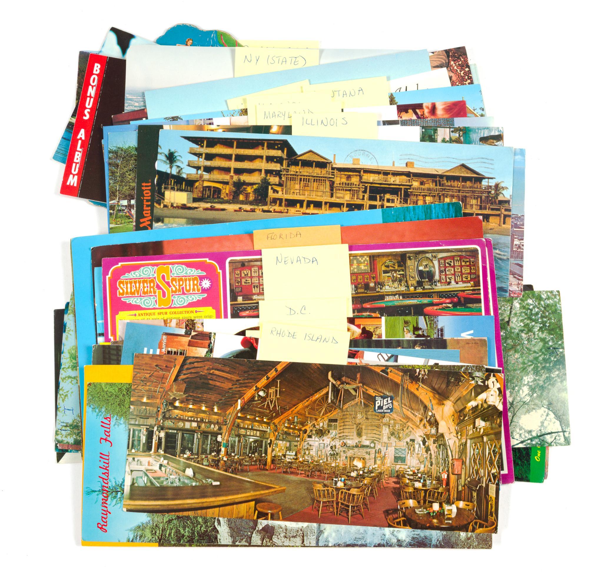 Collection of American & International Postcards