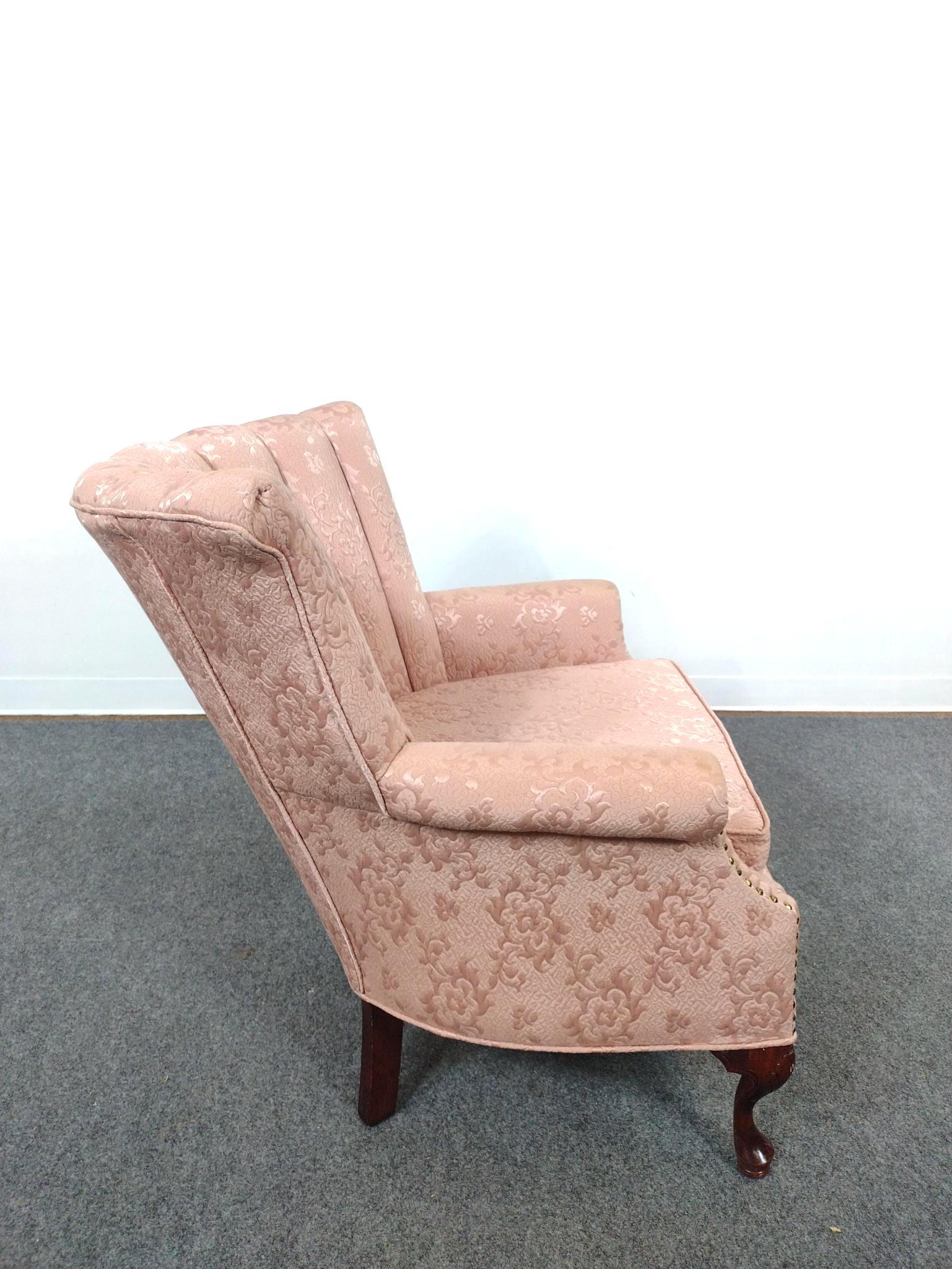 Channel Back Parlor Chair
