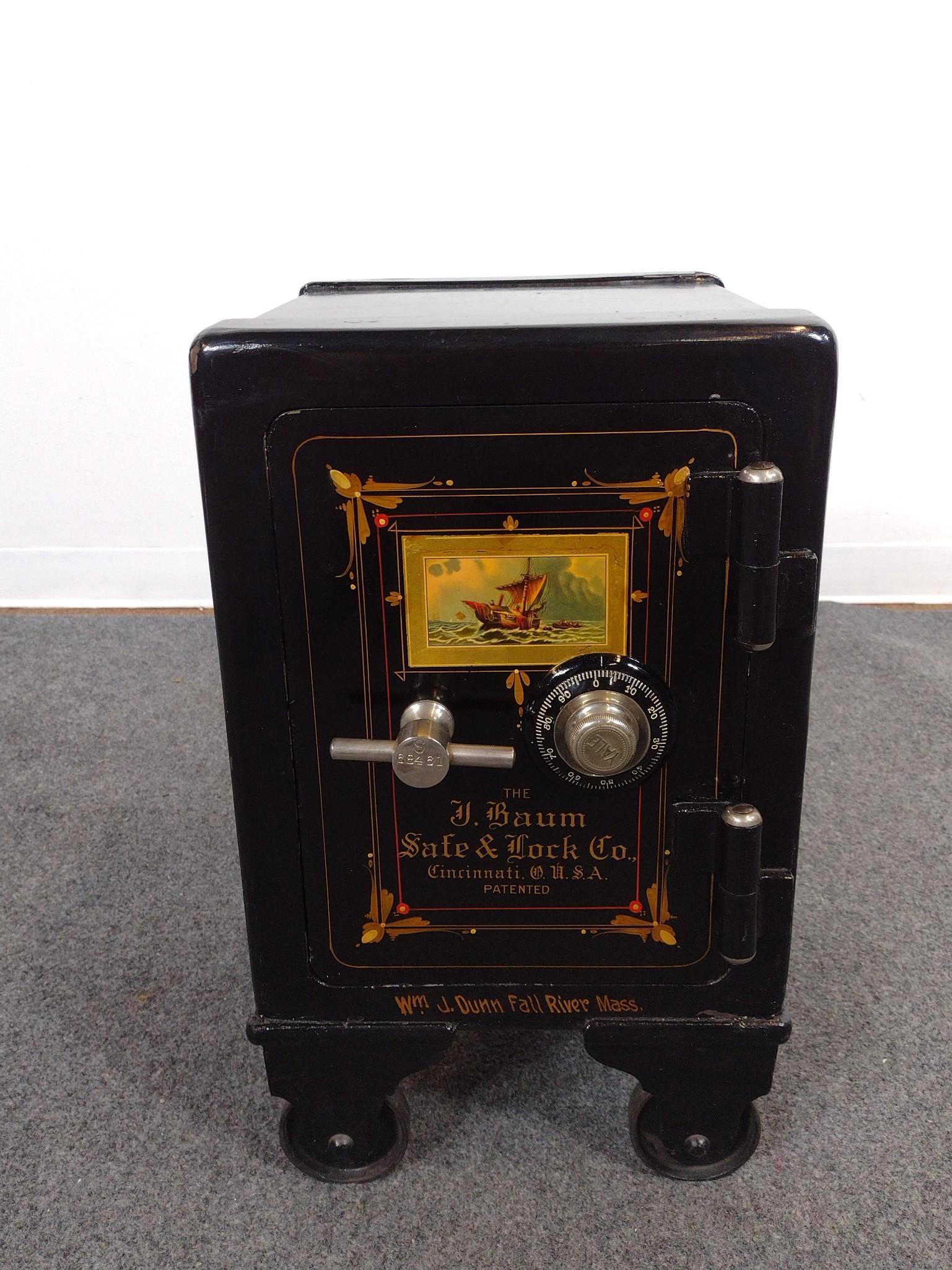 J. Baum Safe & Clock Co. Floor Safe