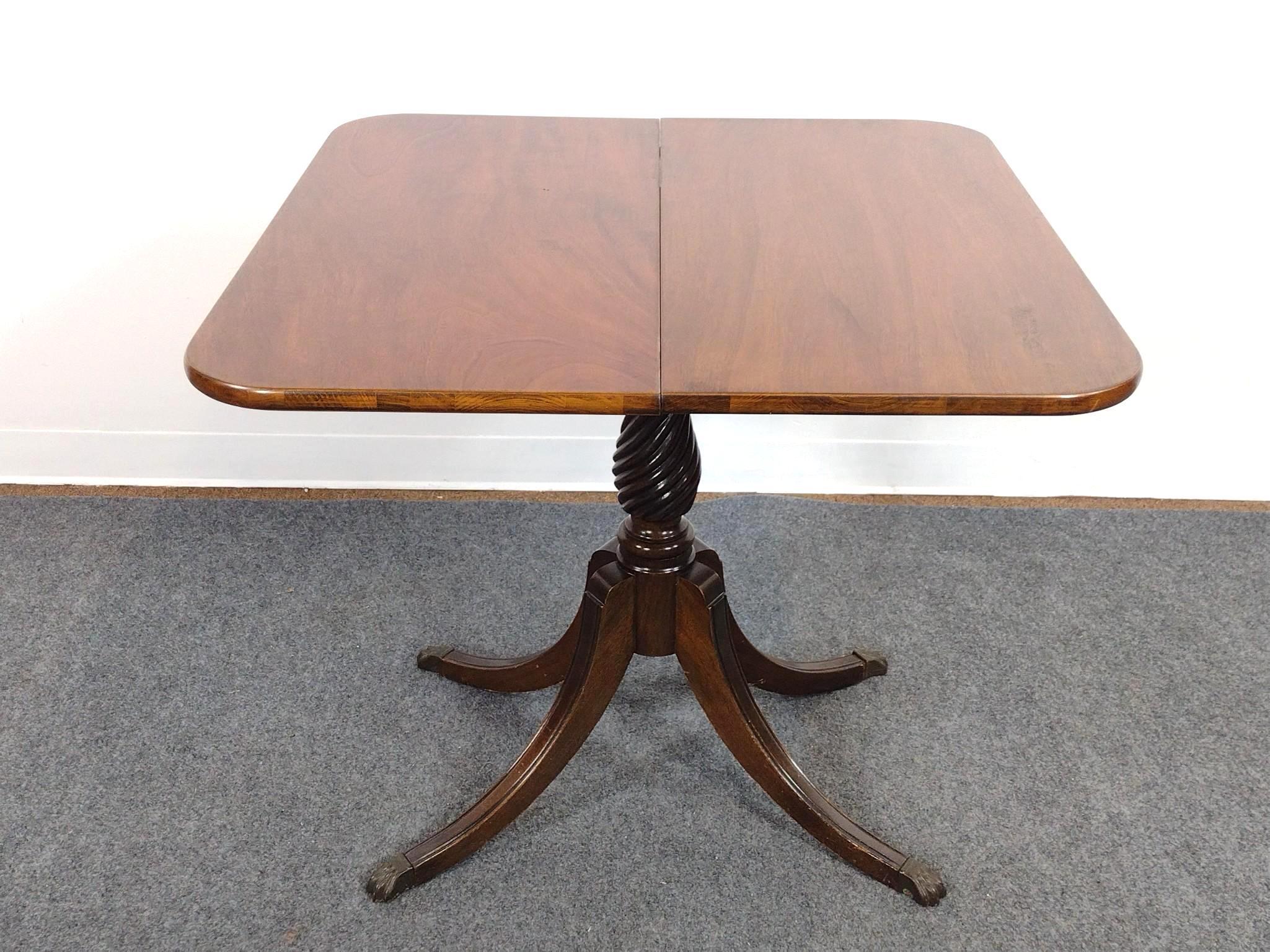 Mahogany Game Table